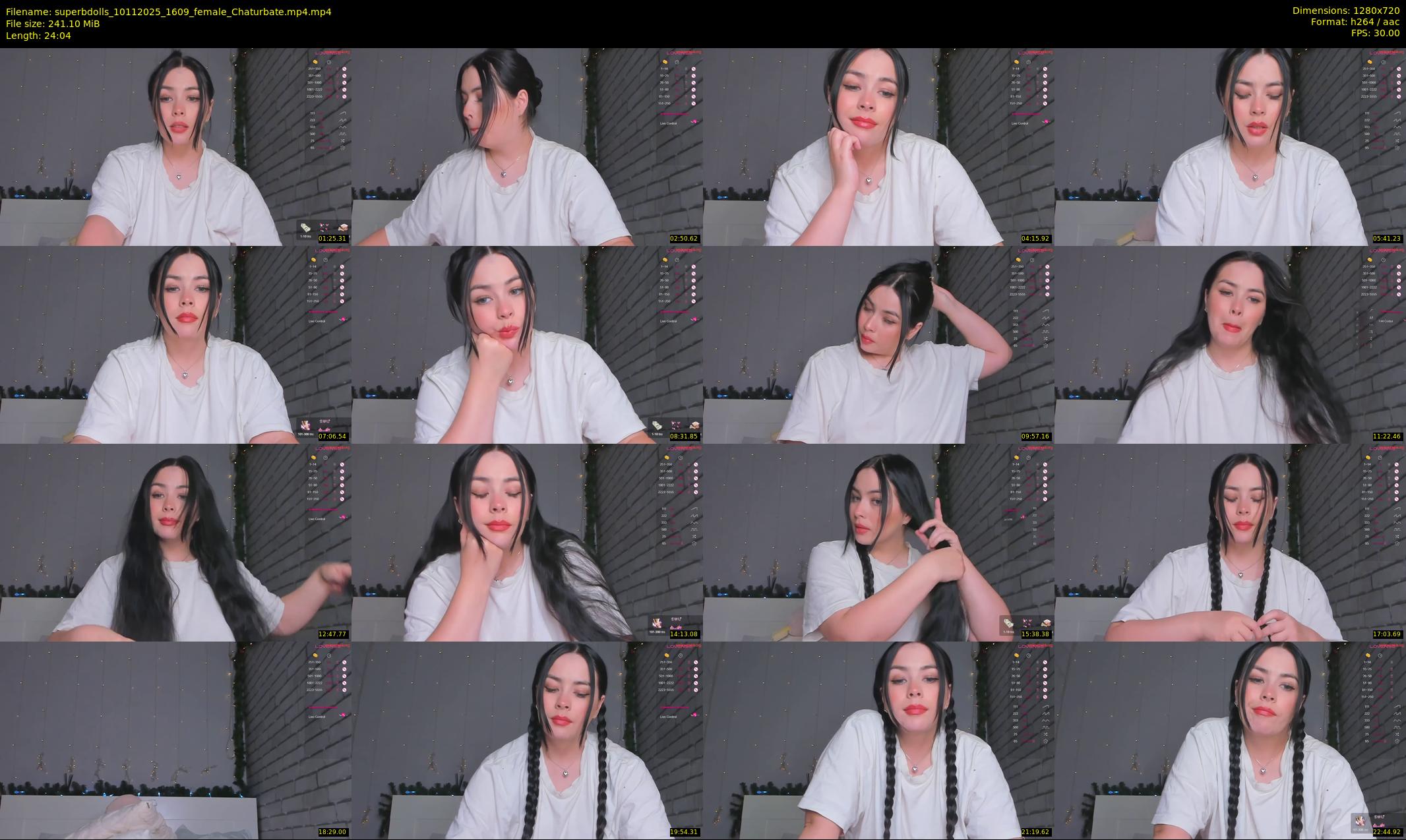 superbdolls — 25 minute Chaturbate couple cam show recording, 720p, Nov 10, 2025