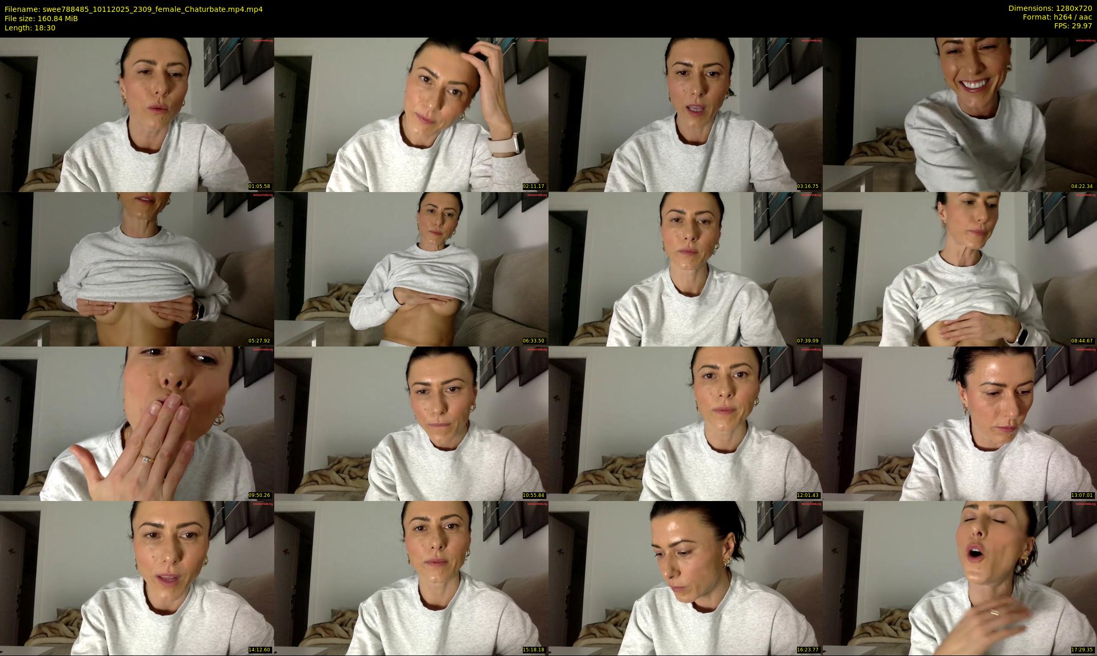 swee788485 — 19 minute Chaturbate female cam show recording, 720p, Nov 10, 2025