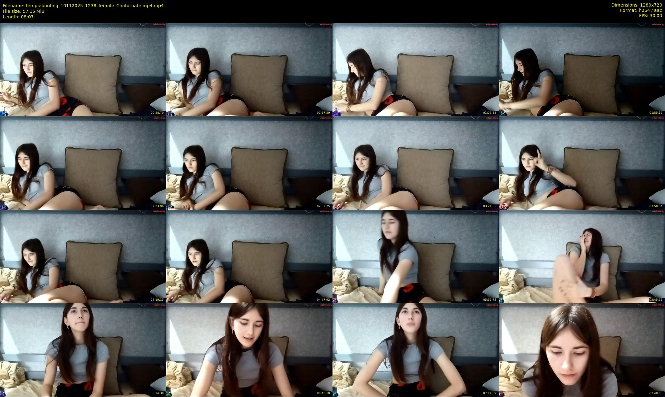 tempiebunting — 9 minute Chaturbate female cam show recording, 720p, Nov 10, 2025