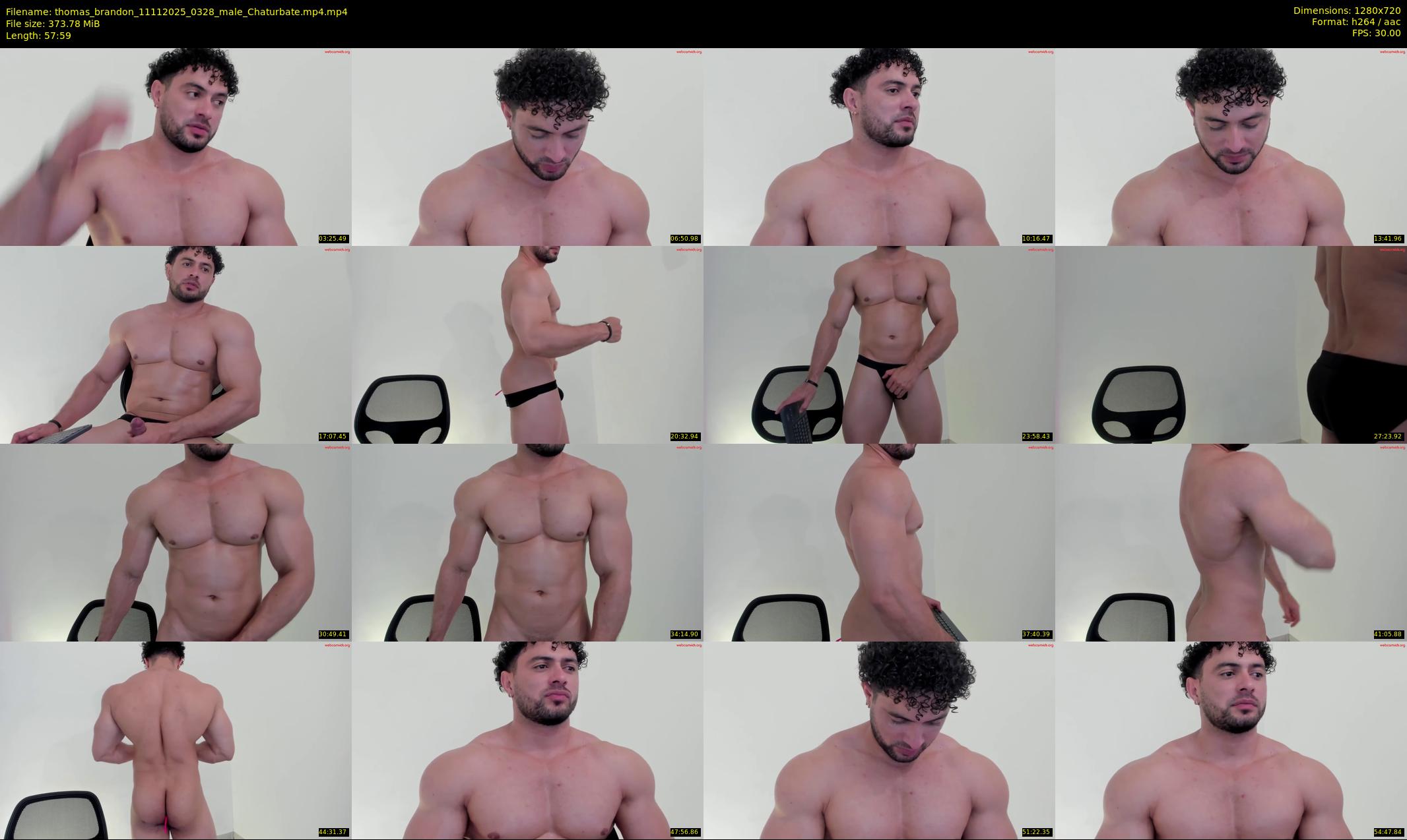 thomas_brandon — 58 minute Chaturbate male cam show recording, 720p, Nov 11, 2025