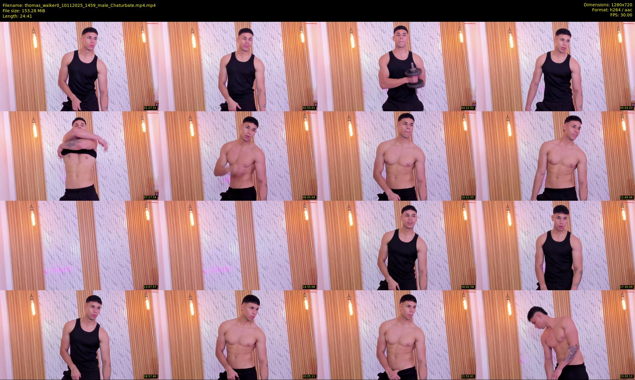 thomas_walker0 — 25 minute Chaturbate male cam show recording, 720p, Nov 10, 2025