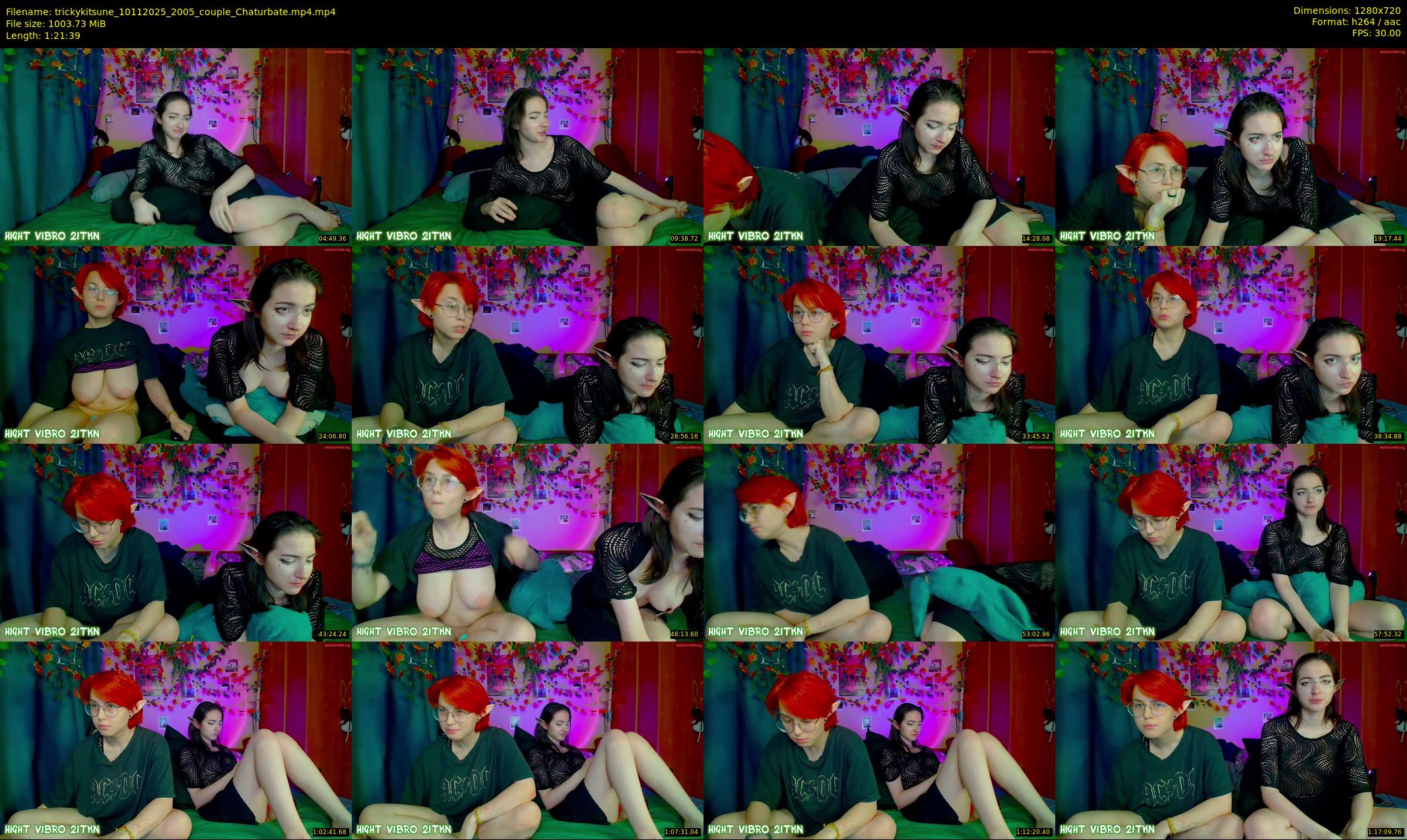 trickykitsune — 82 minute Chaturbate female cam show recording, 720p, Nov 10, 2025
