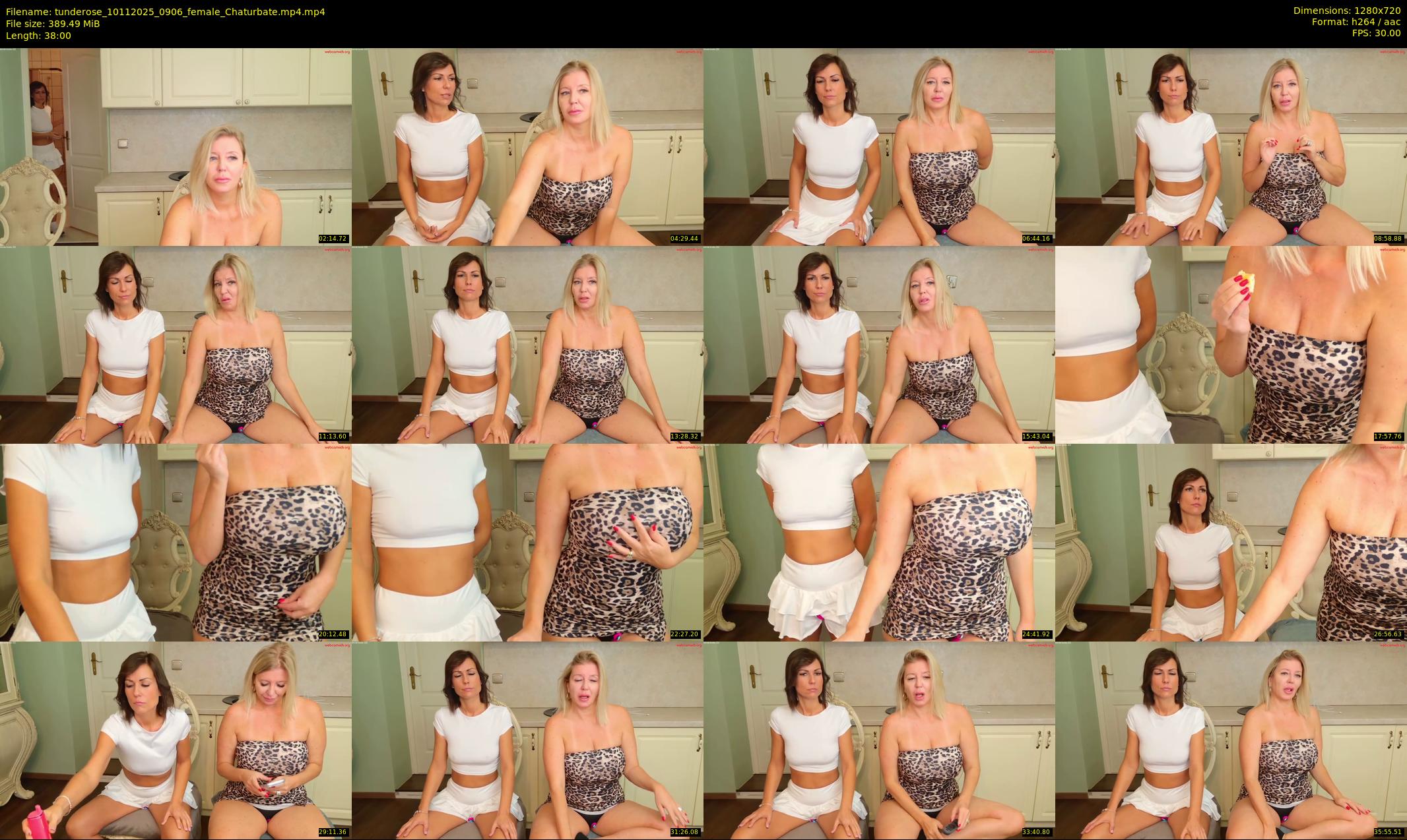 tunderose — 38 minute Chaturbate female cam show recording, 720p, Nov 10, 2025