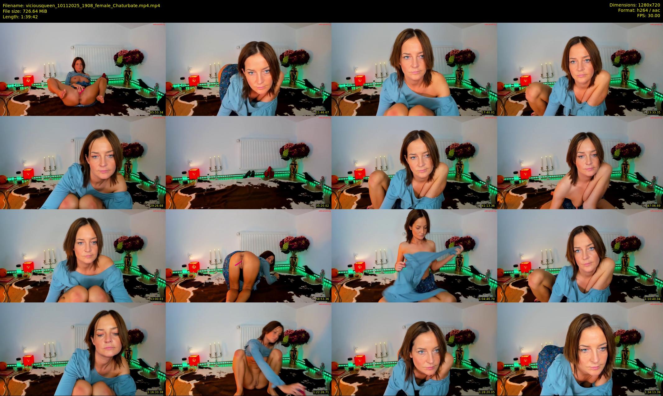 viciousqueen — 100 minute Chaturbate female cam show recording, 720p, Nov 10, 2025