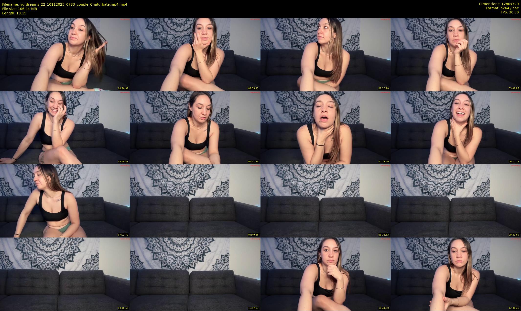 yurdreams_22 — 14 minute Chaturbate couple cam show recording, 720p, Nov 10, 2025