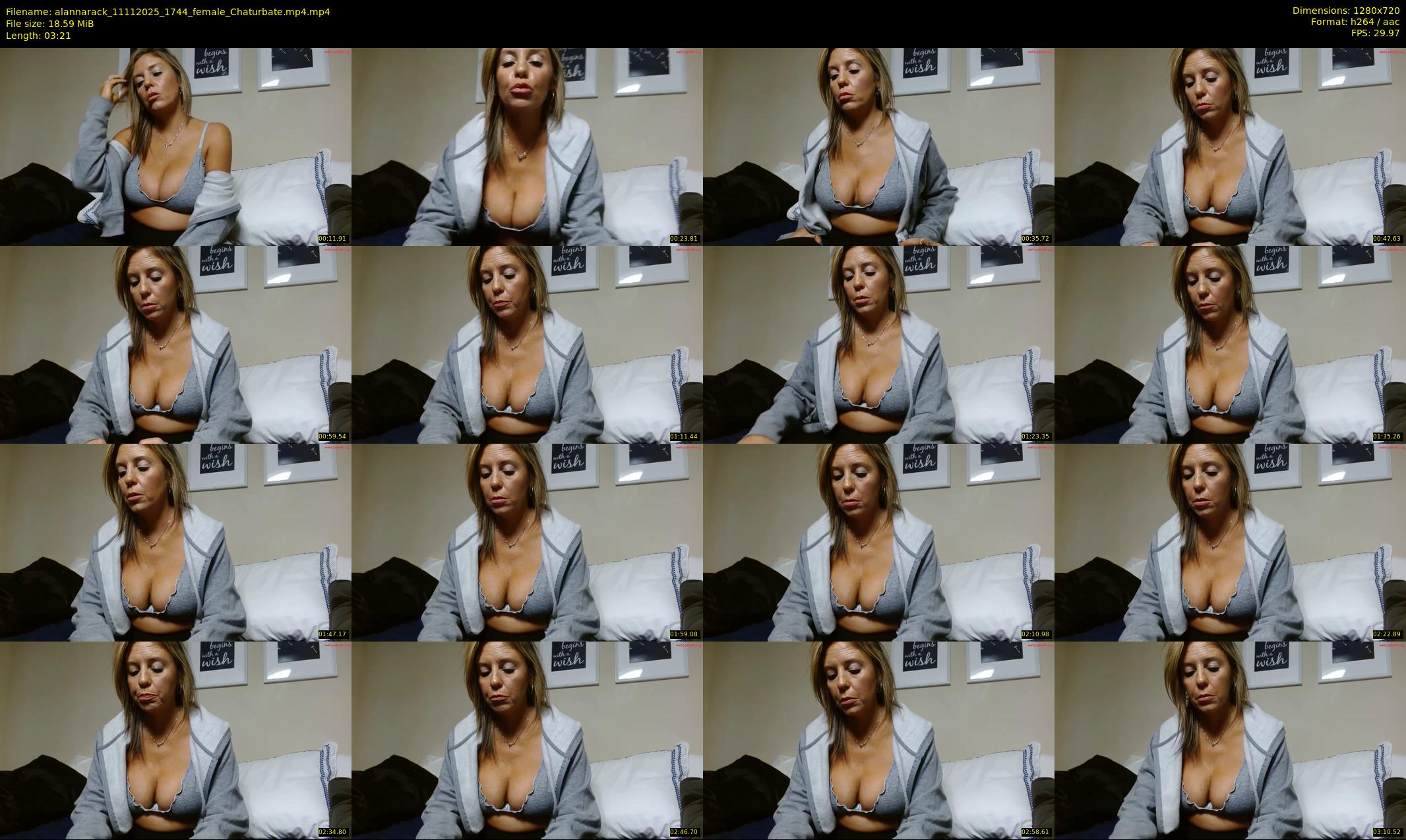 alannarack — 4 minute Chaturbate female cam show recording, 720p, Nov 11, 2025