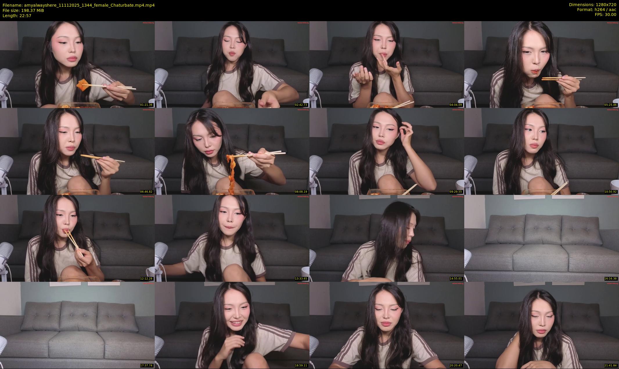 amyalwayshere — 23 minute Chaturbate female cam show recording, 720p, Nov 11, 2025