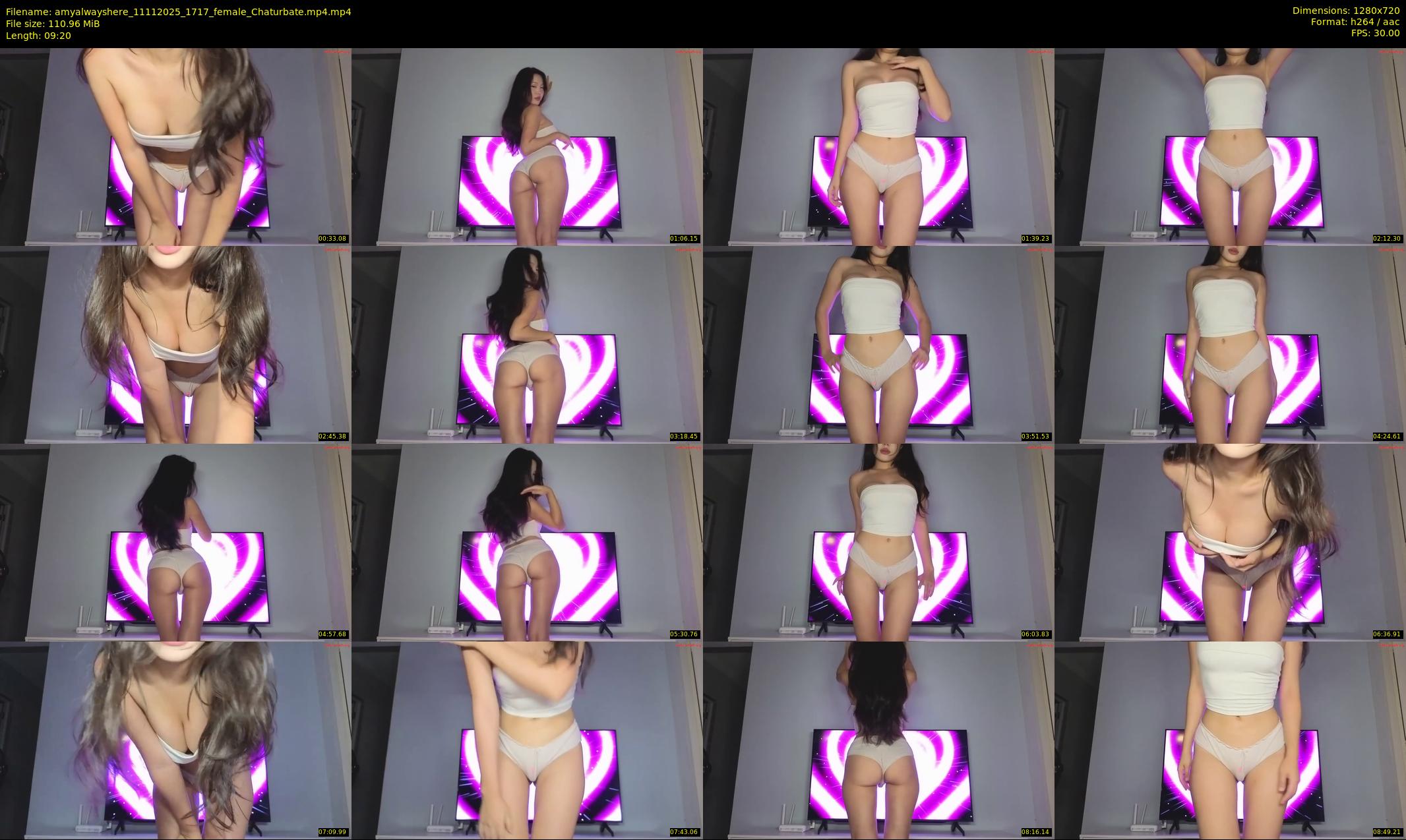 amyalwayshere — 10 minute Chaturbate female cam show recording, 720p, Nov 11, 2025