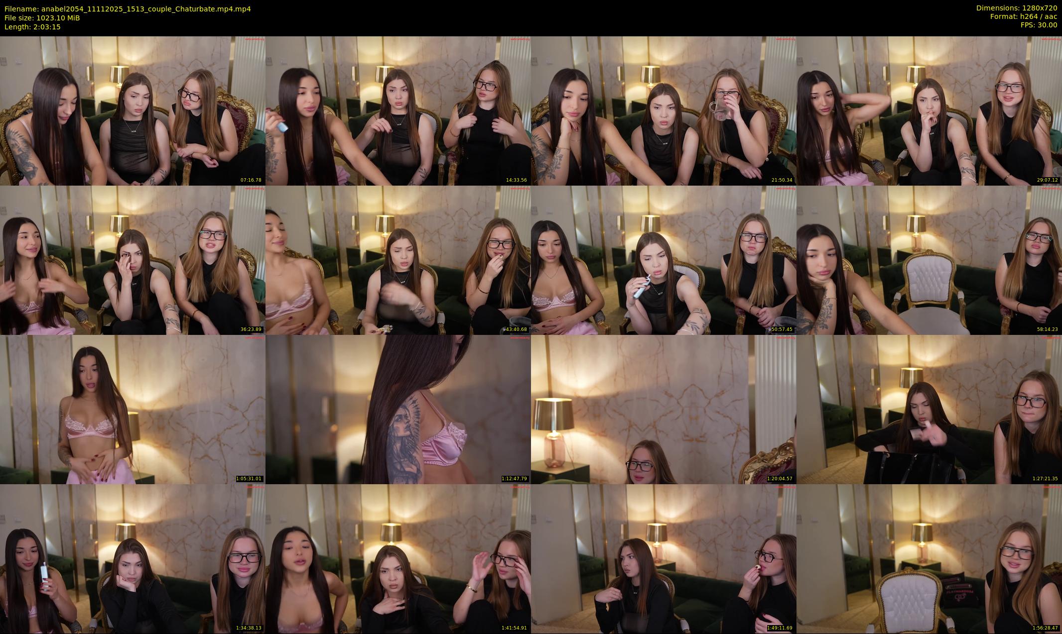 anabel2054 — 124 minute Chaturbate female cam show recording, 720p, Nov 11, 2025