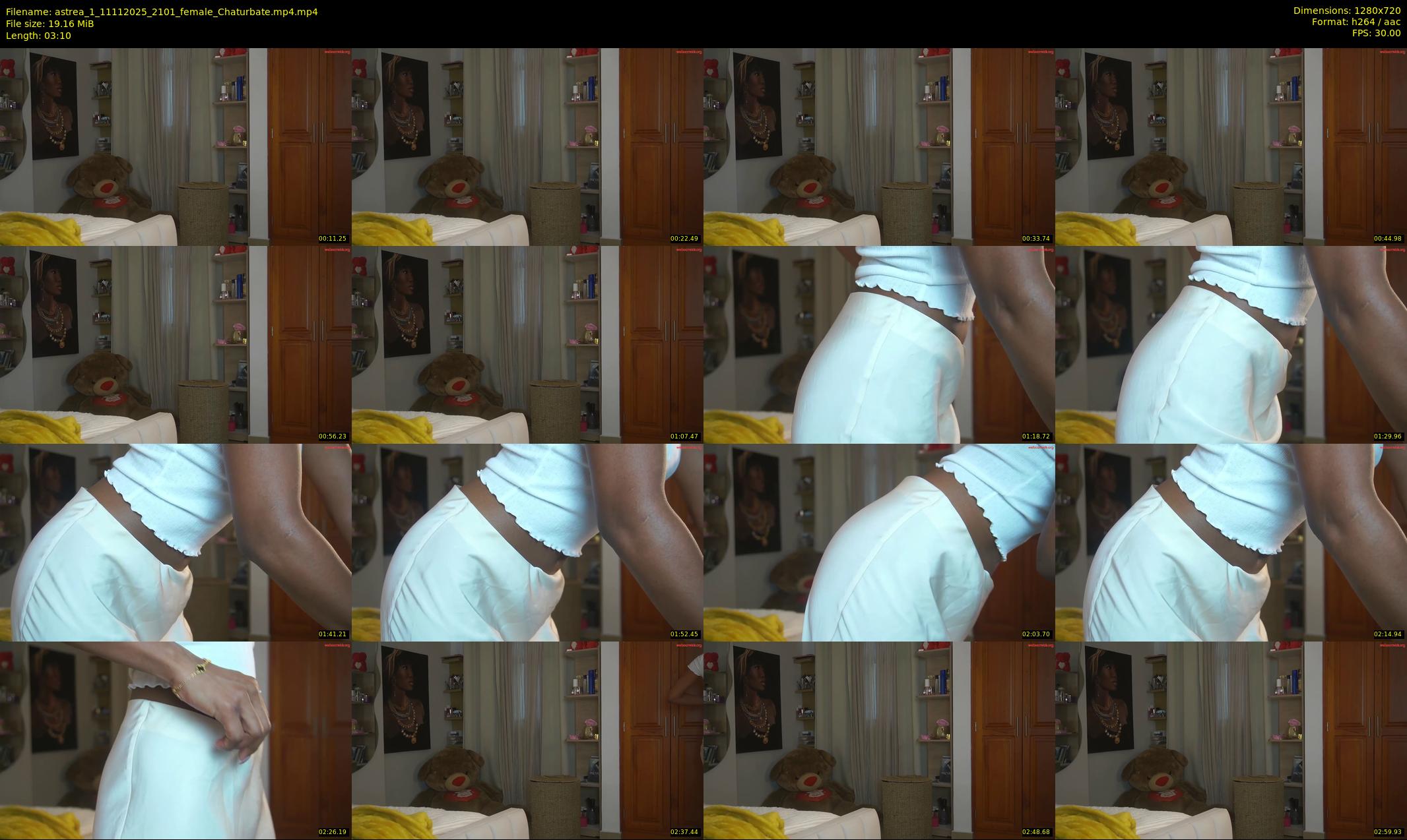 astrea_1 — 4 minute Chaturbate female cam show recording, 720p, Nov 11, 2025