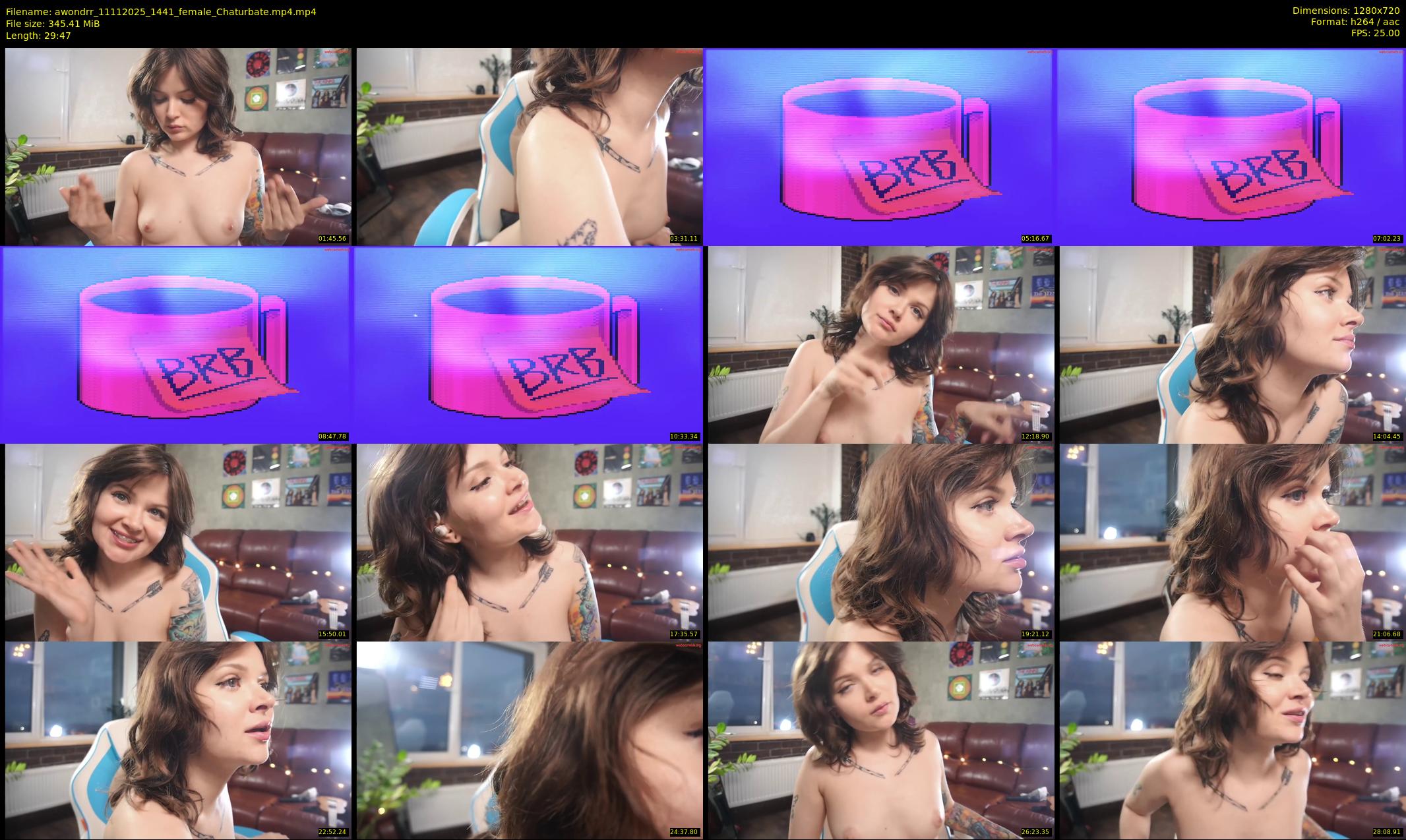 awondrr — 30 minute Chaturbate female cam show recording, 720p, Nov 11, 2025