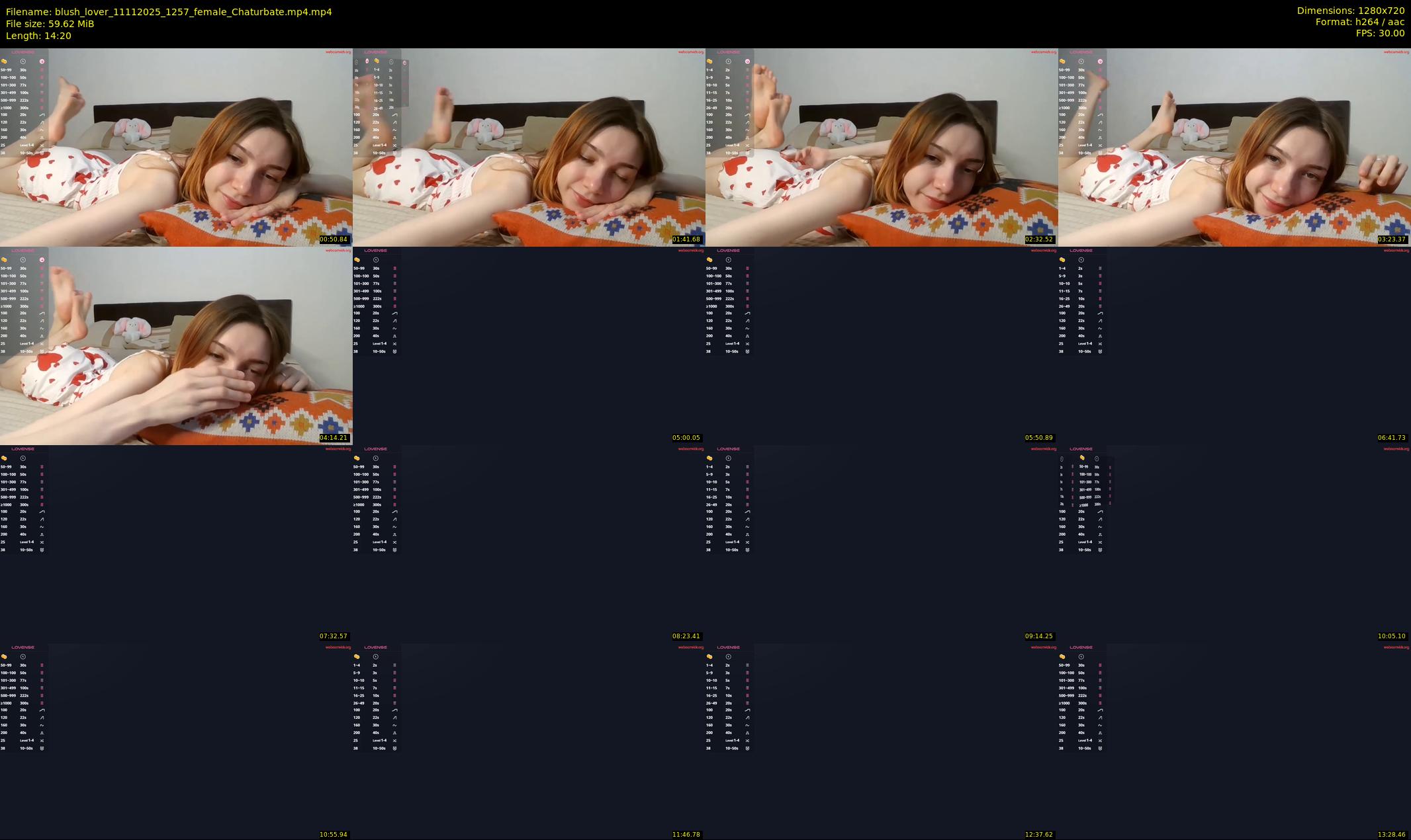 blush_lover — 15 minute Chaturbate female cam show recording, 720p, Nov 11, 2025