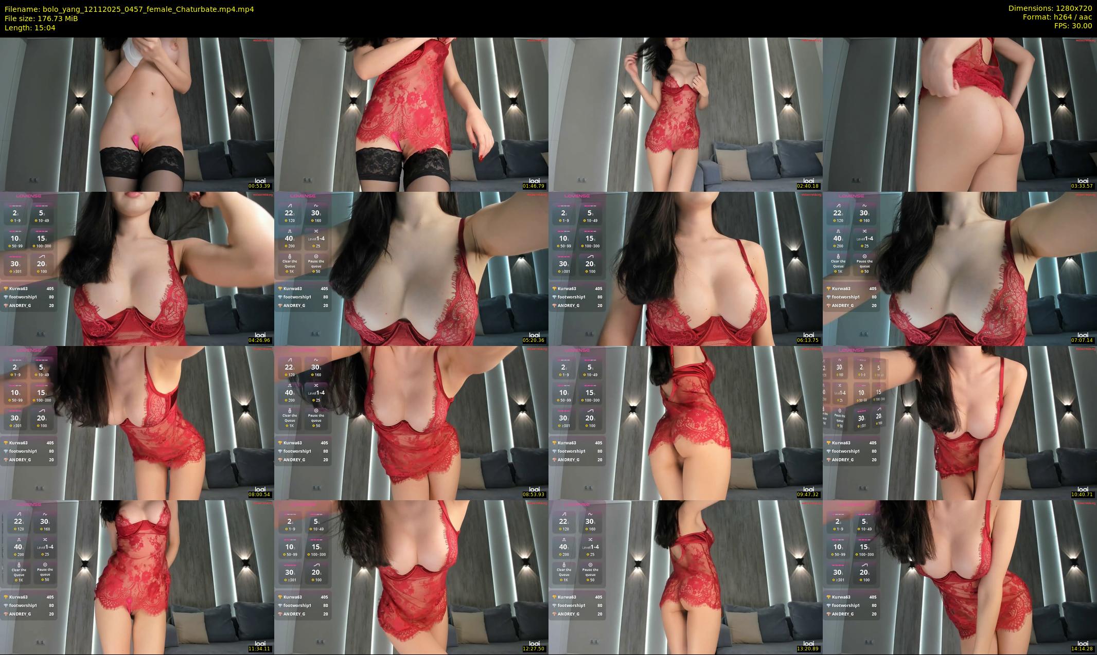 bolo_yang — 16 minute Chaturbate female cam show recording, 720p, Nov 12, 2025
