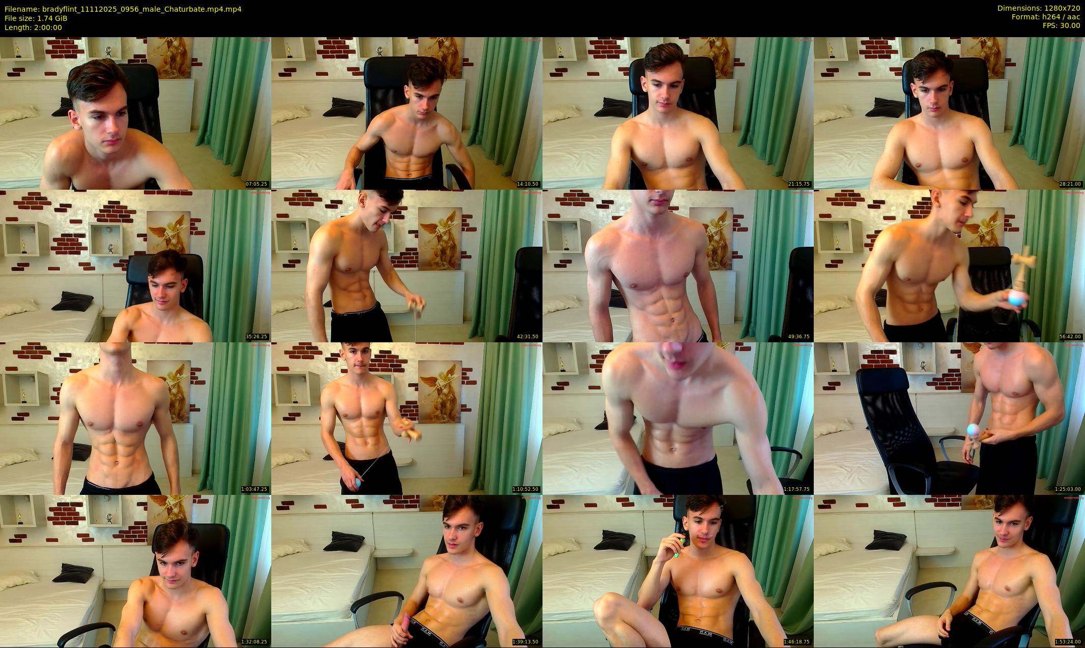 bradyflint — 120 minute Chaturbate male cam show recording, 720p, Nov 11, 2025