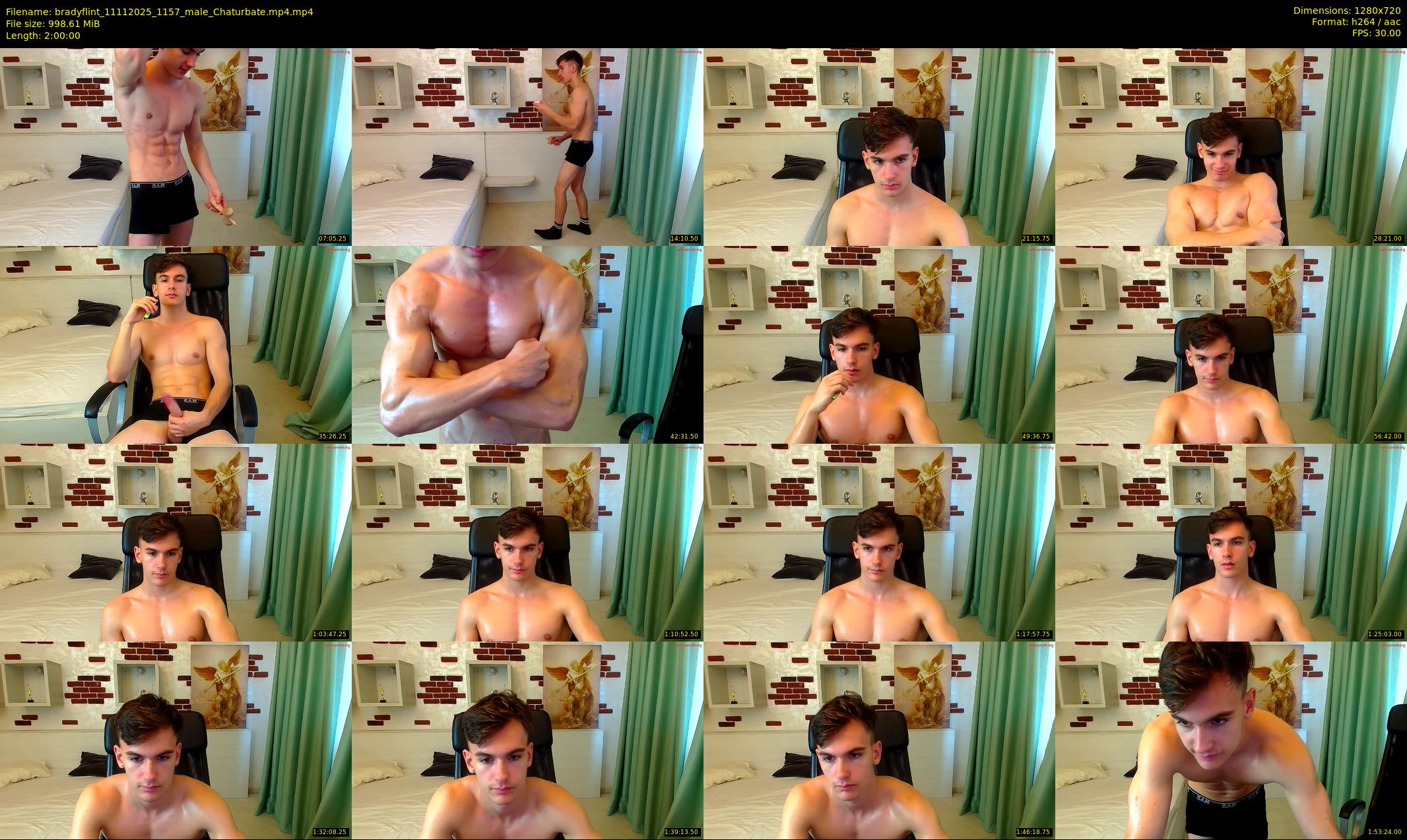 bradyflint — 120 minute Chaturbate male cam show recording, 720p, Nov 11, 2025