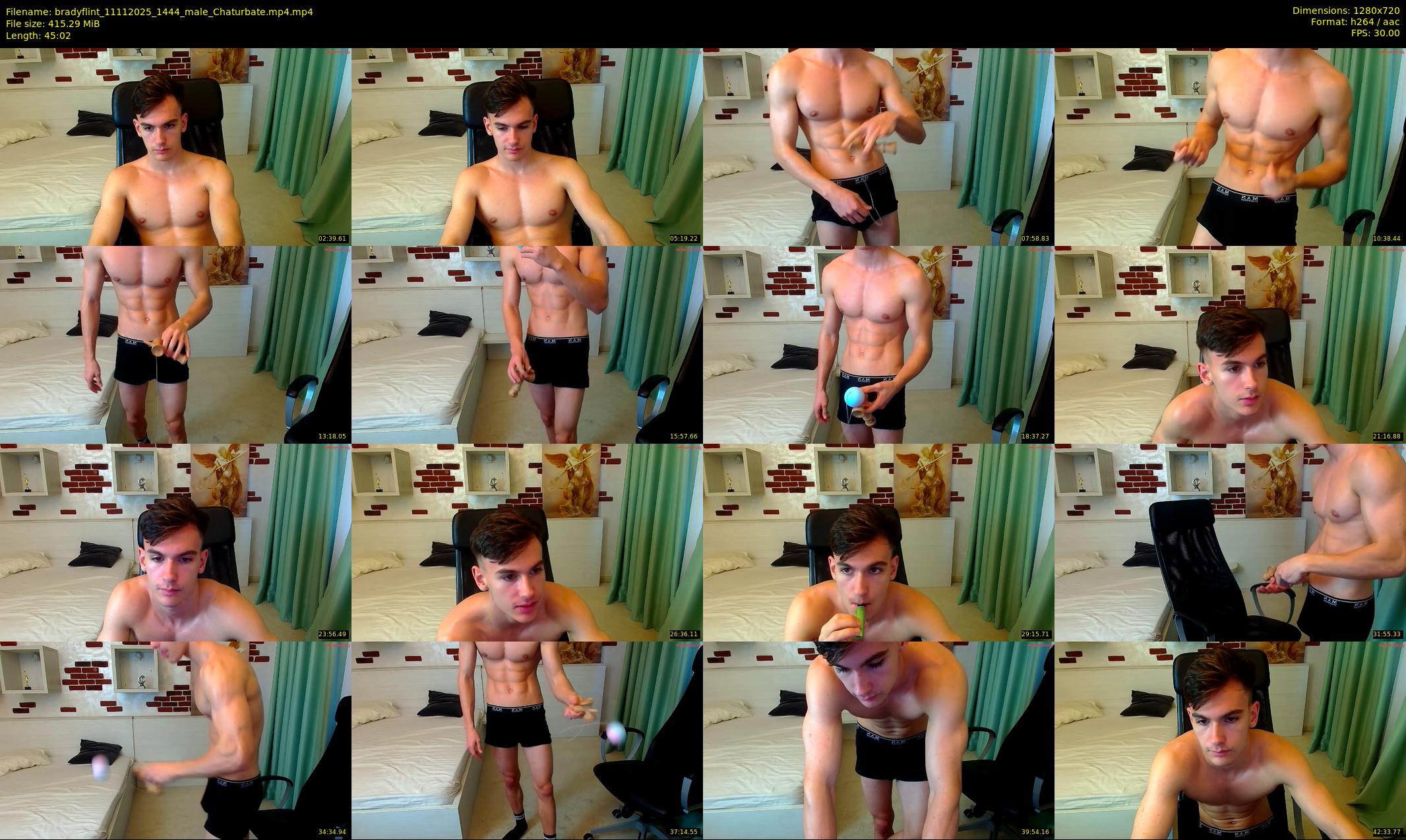 bradyflint — 46 minute Chaturbate male cam show recording, 720p, Nov 11, 2025