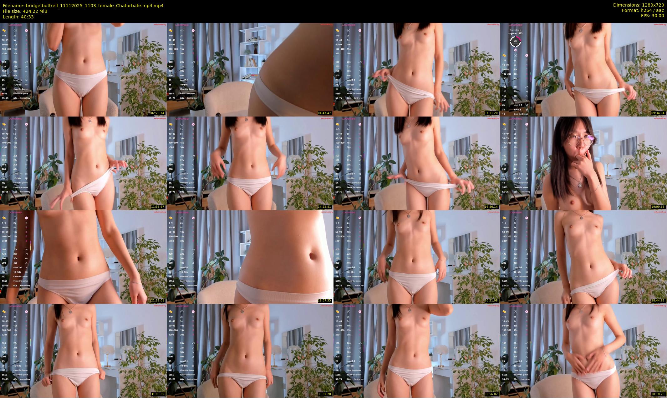 bridgetbottrell — 41 minute Chaturbate female cam show recording, 720p, Nov 11, 2025