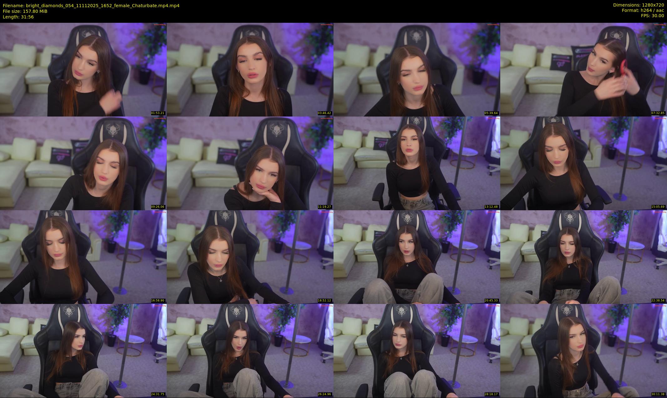bright_diamonds_054 — 32 minute Chaturbate couple cam show recording, 720p, Nov 11, 2025