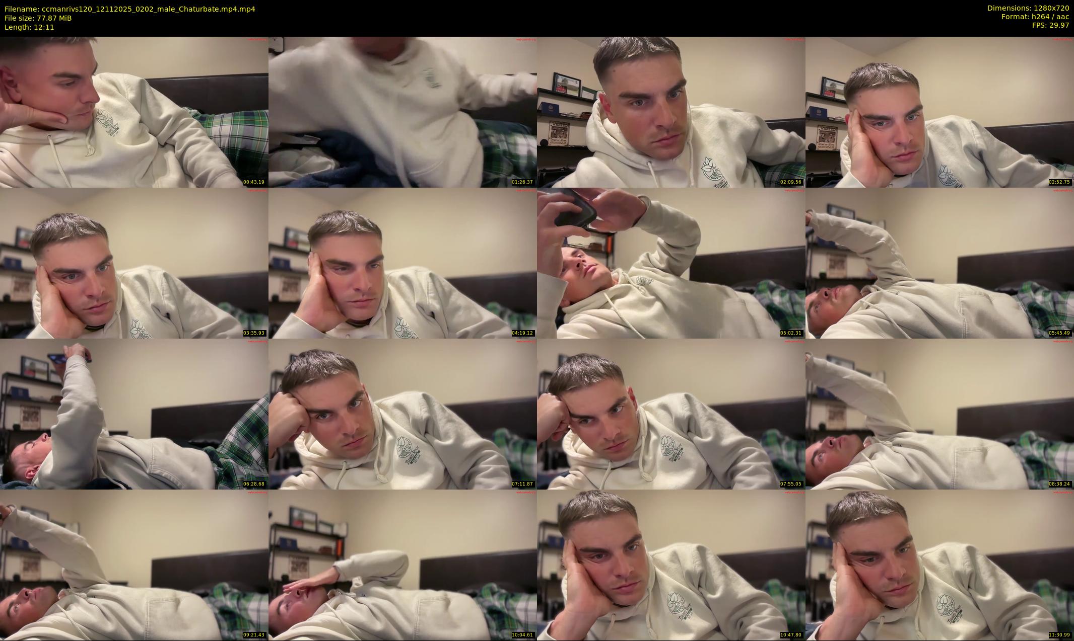 ccmanrivs120 — 13 minute Chaturbate male cam show recording, 720p, Nov 12, 2025
