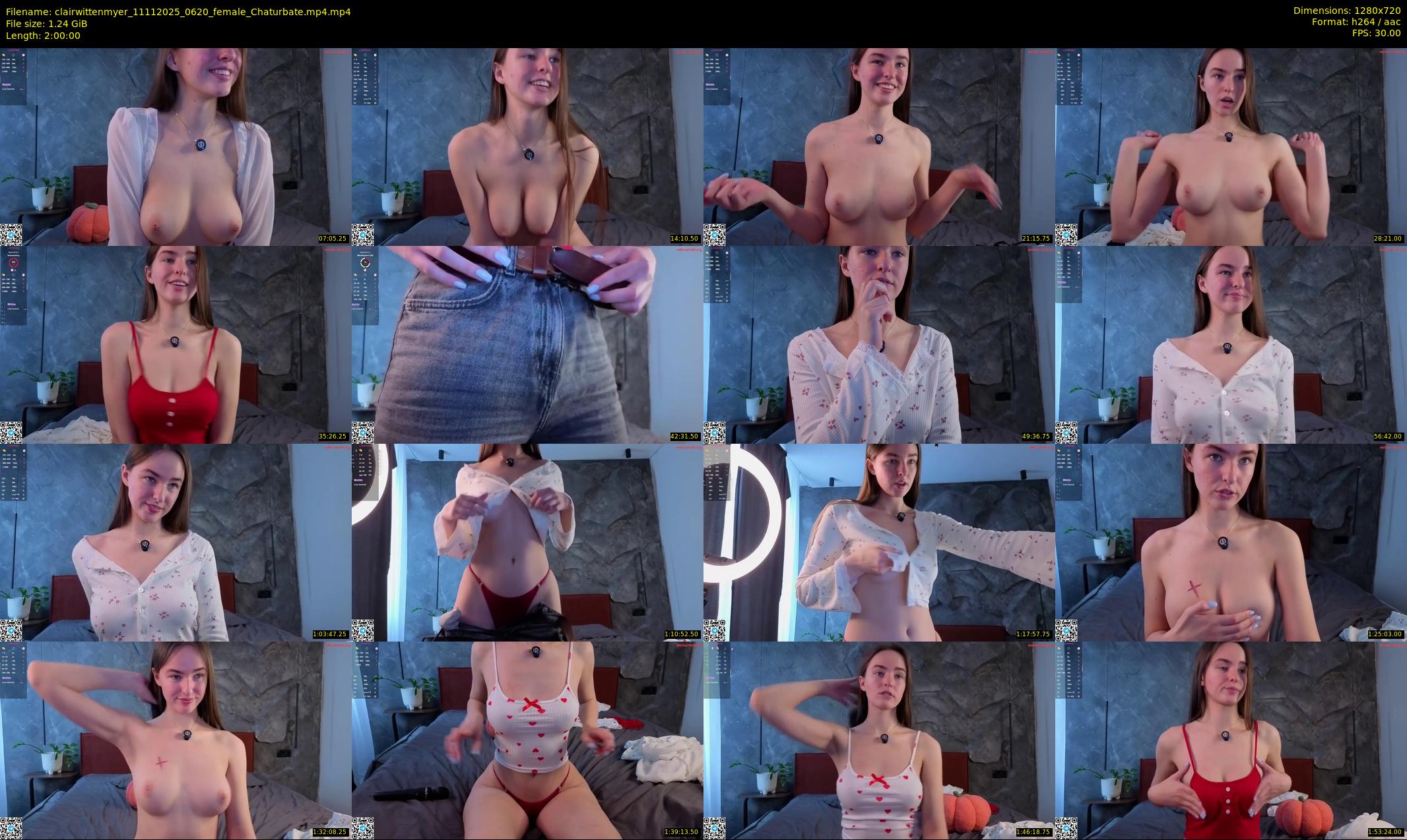 clairwittenmyer — 120 minute Chaturbate female cam show recording, 720p, Nov 11, 2025
