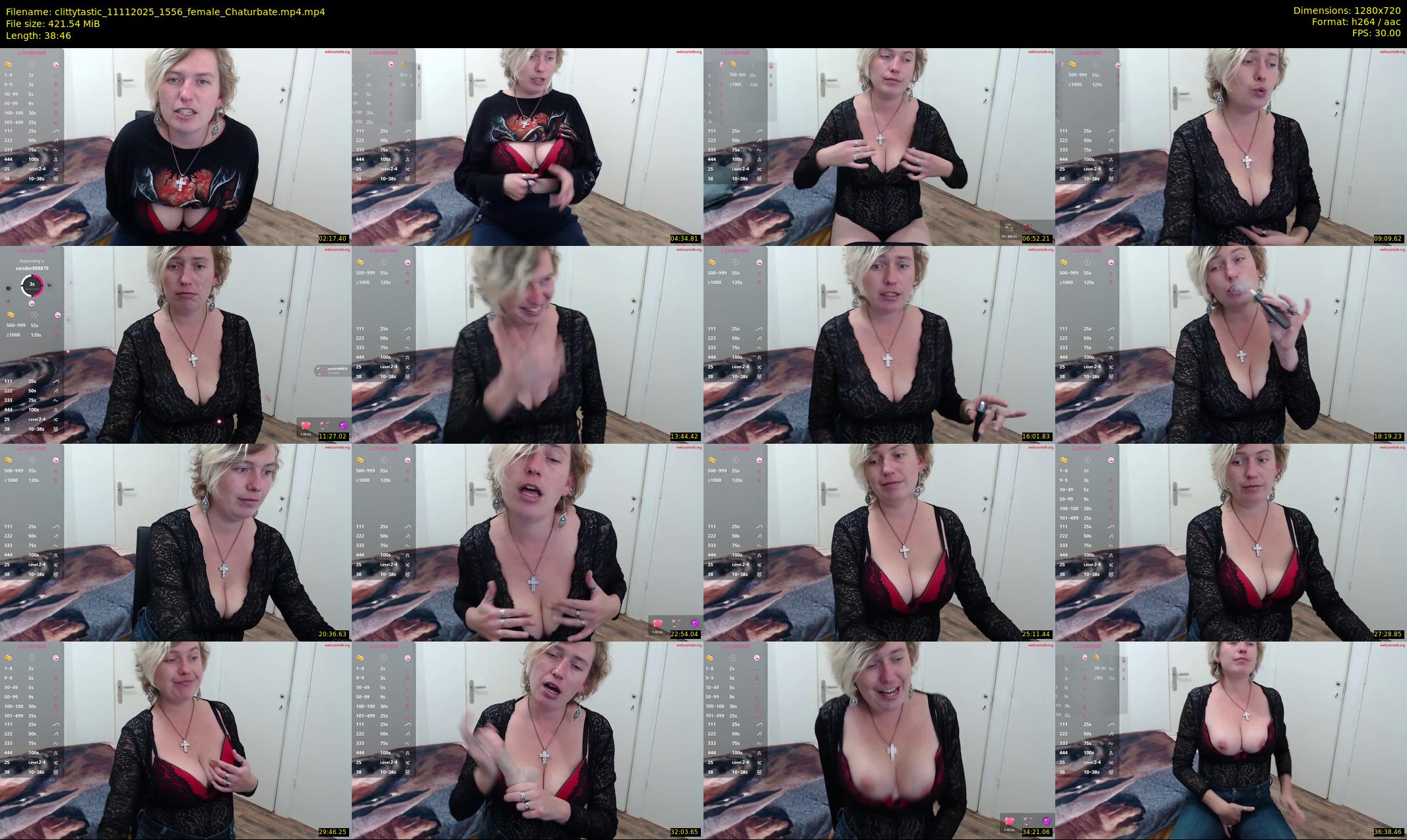 clittytastic — 39 minute Chaturbate female cam show recording, 720p, Nov 11, 2025