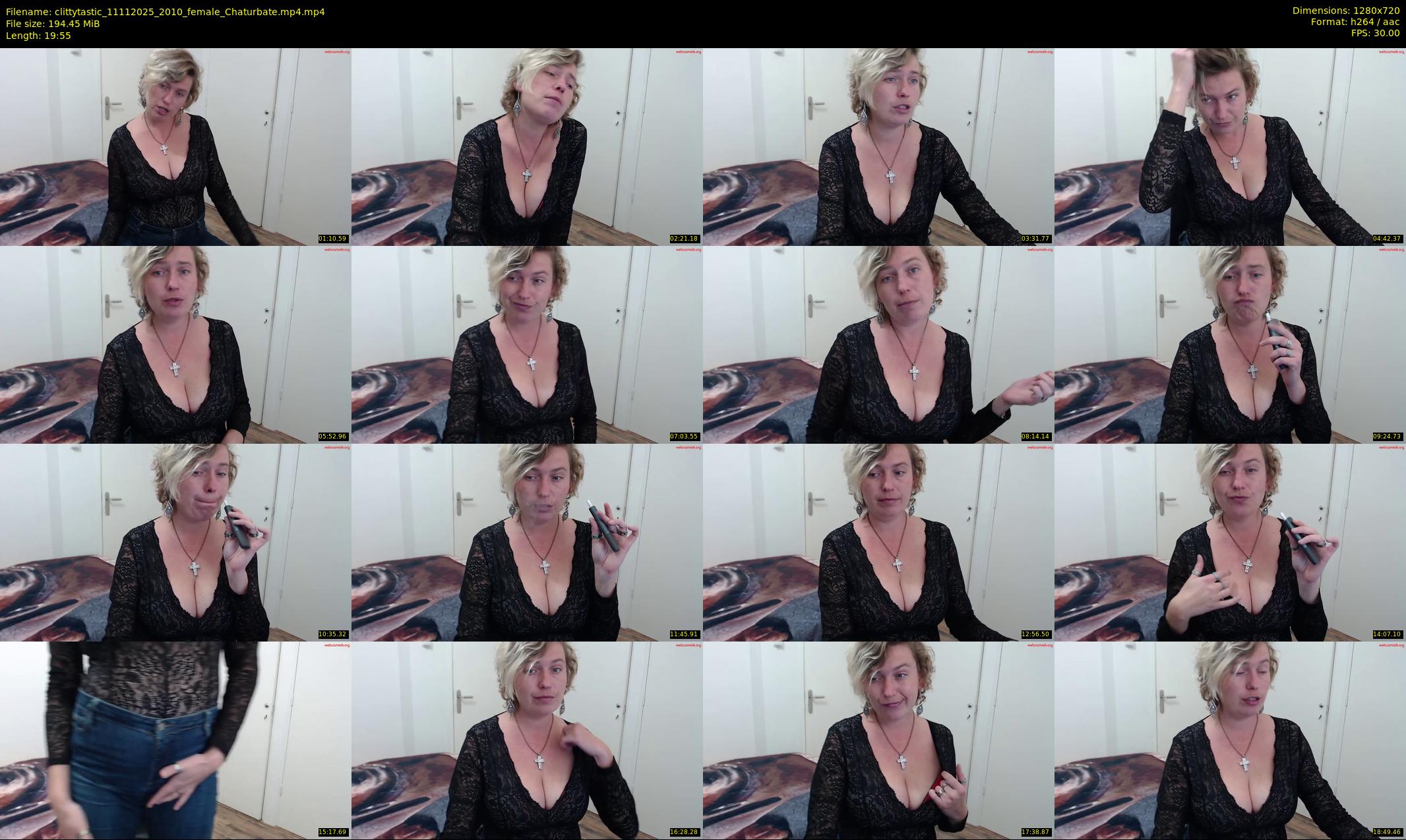 clittytastic — 20 minute Chaturbate female cam show recording, 720p, Nov 11, 2025