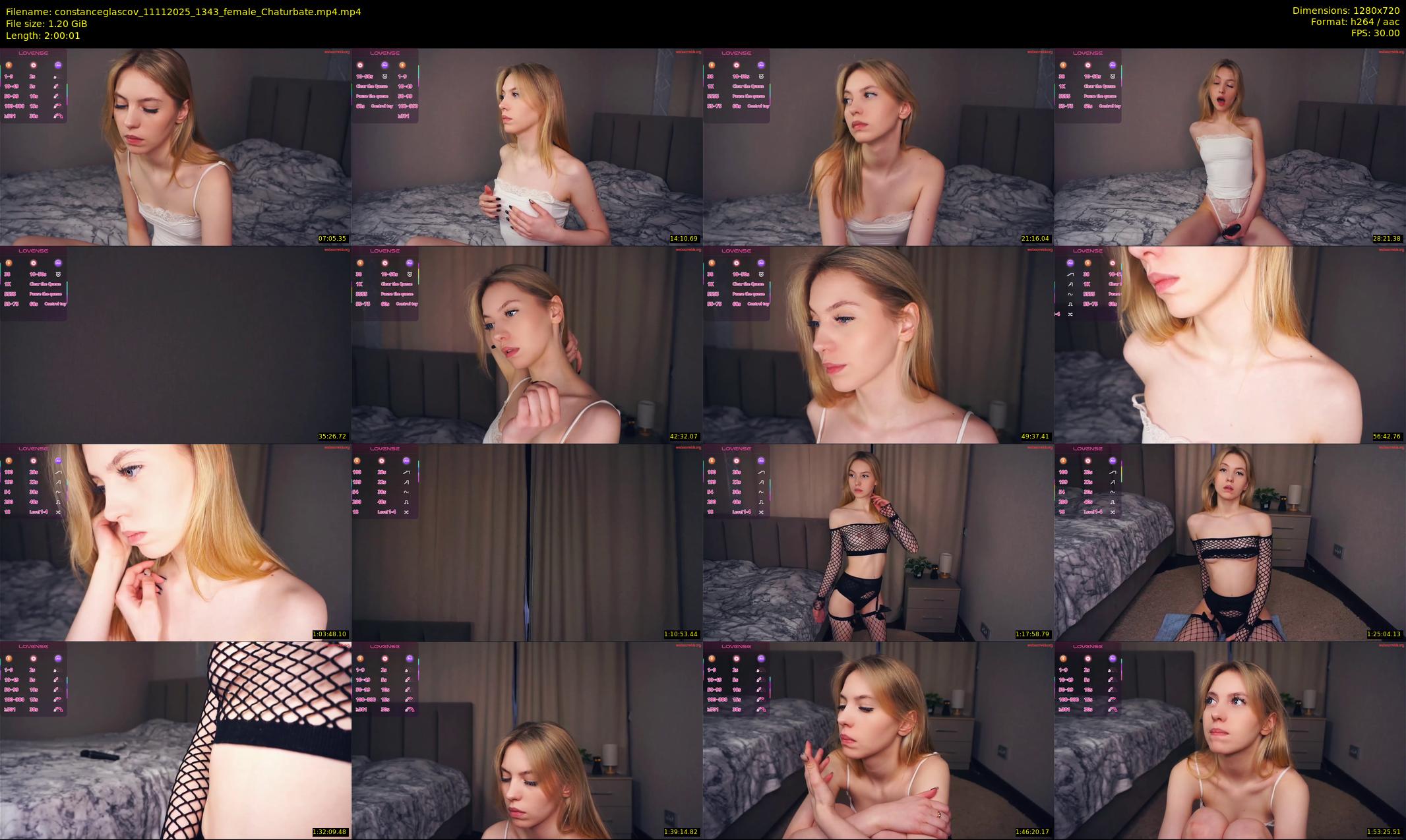 constanceglascov — 121 minute Chaturbate female cam show recording, 720p, Nov 11, 2025