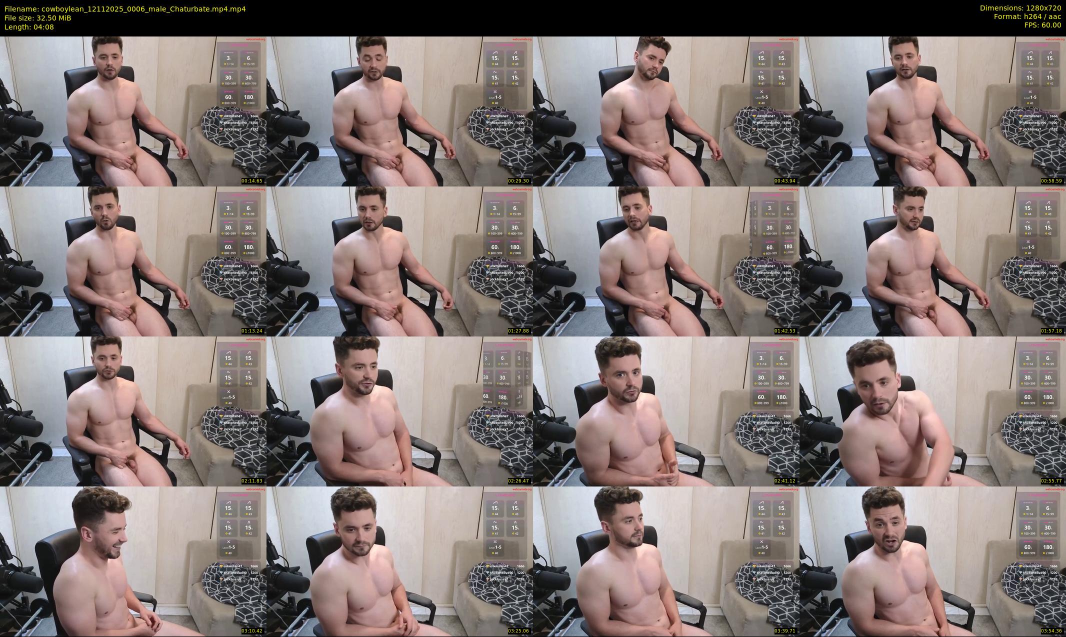 cowboylean — 5 minute Chaturbate male cam show recording, 720p, Nov 12, 2025