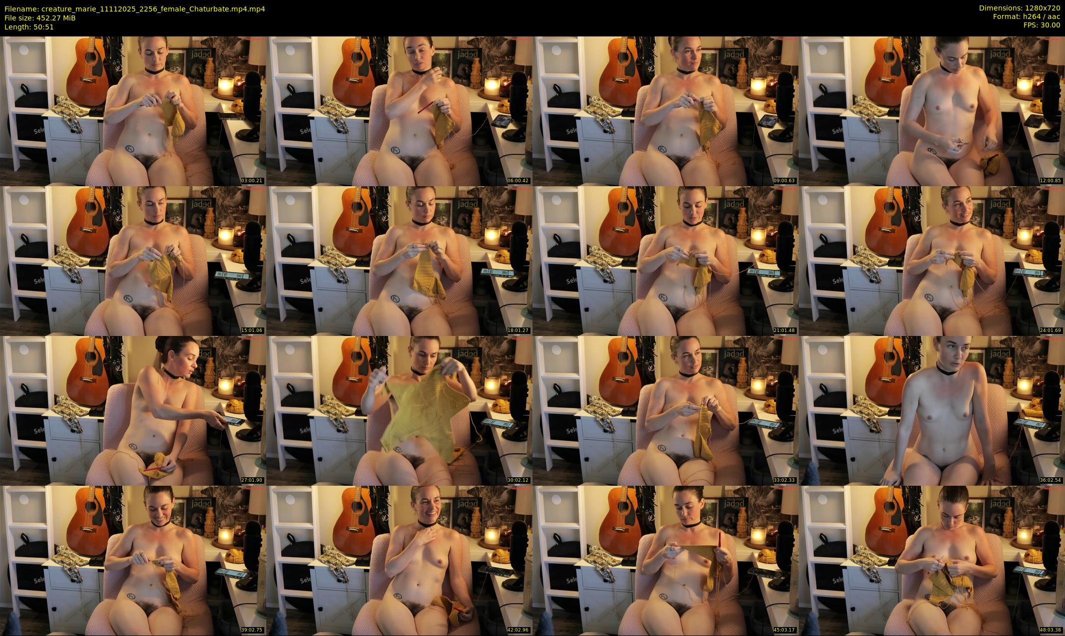 creature_marie — 51 minute Chaturbate female cam show recording, 720p, Nov 11, 2025