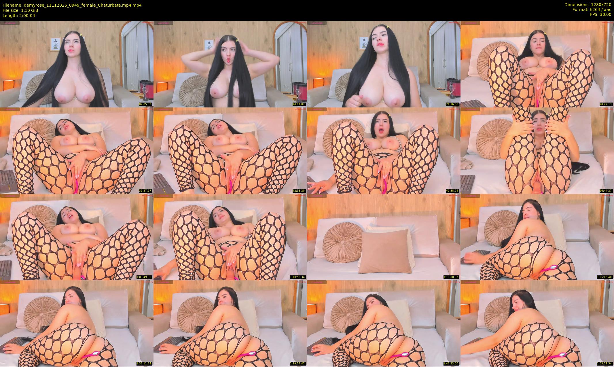 demyrose — 121 minute Chaturbate female cam show recording, 720p, Nov 11, 2025