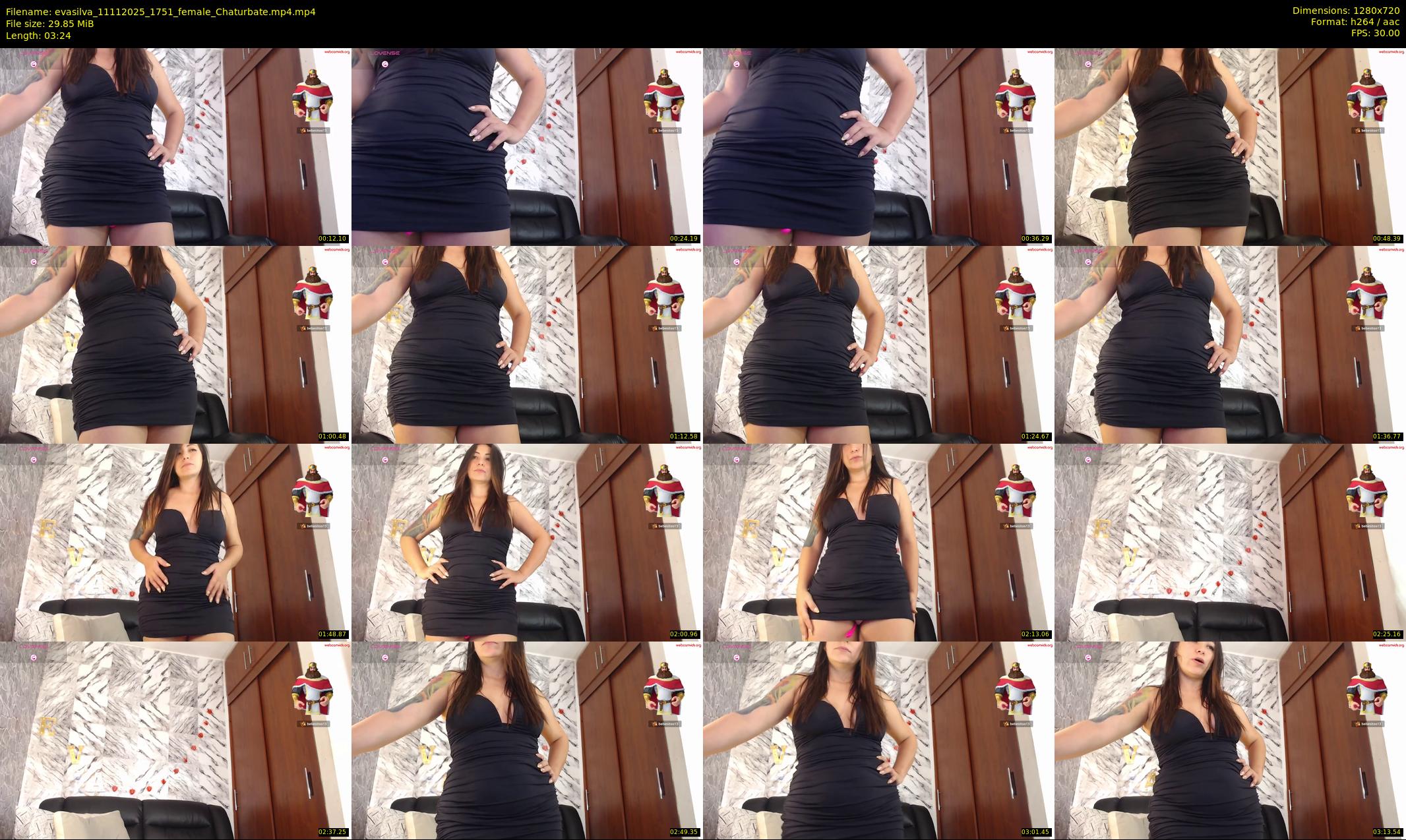 evasilva — 4 minute Chaturbate female cam show recording, 720p, Nov 11, 2025