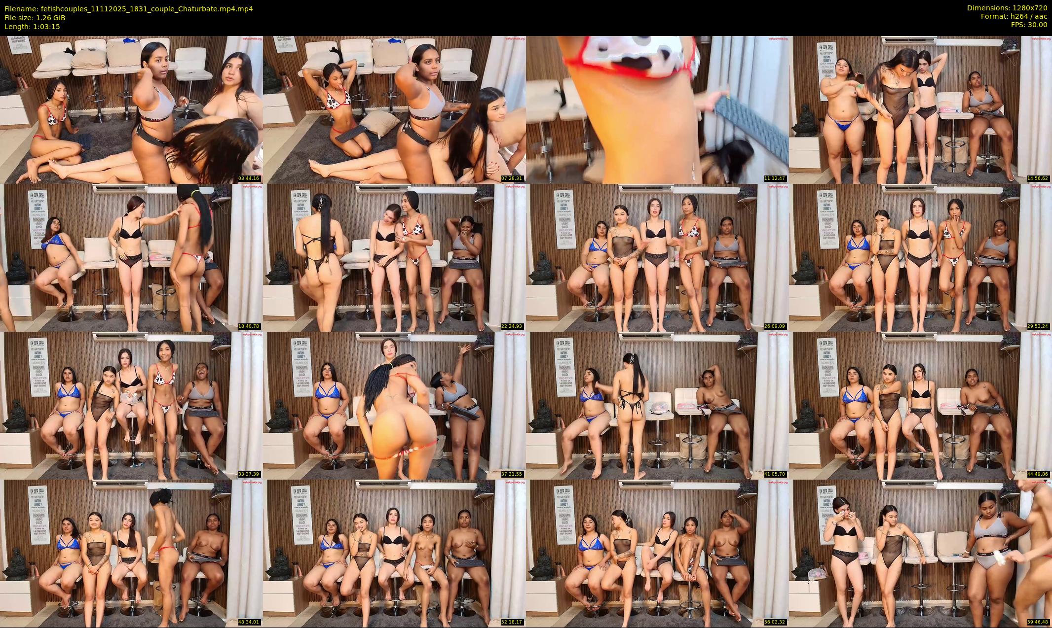 fetishcouples — 64 minute Chaturbate couple cam show recording, 720p, Nov 11, 2025