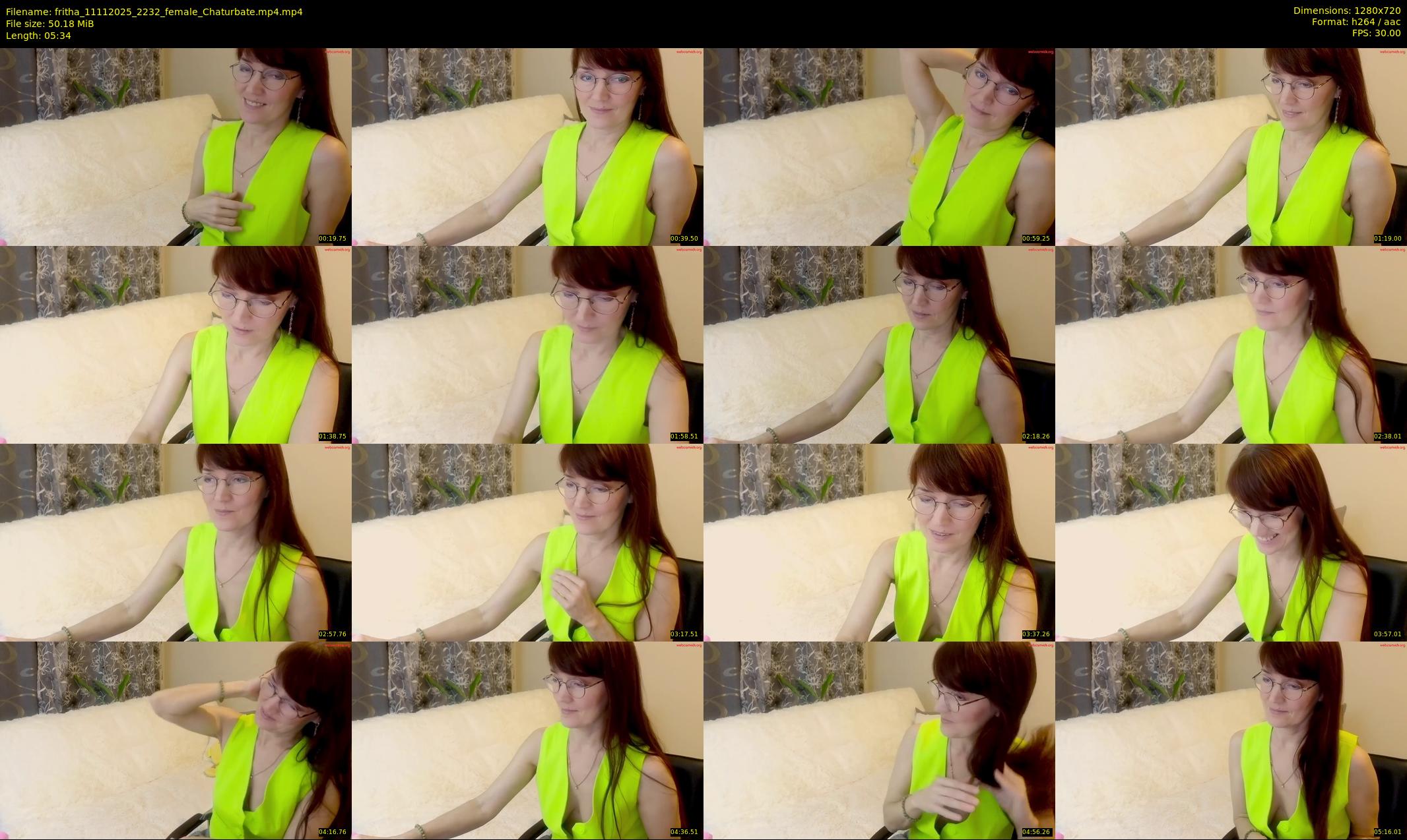 fritha — 6 minute Chaturbate female cam show recording, 720p, Nov 11, 2025