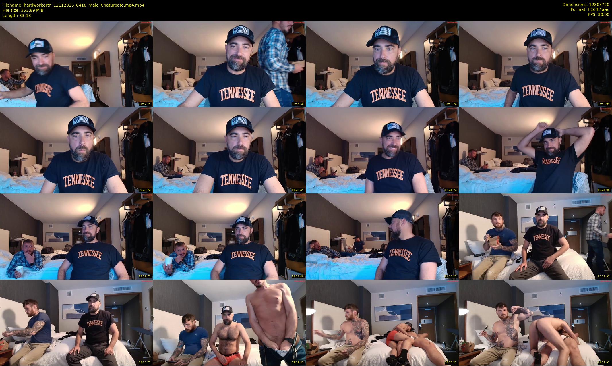 hardworkertn — 34 minute Chaturbate male cam show recording, 720p, Nov 12, 2025