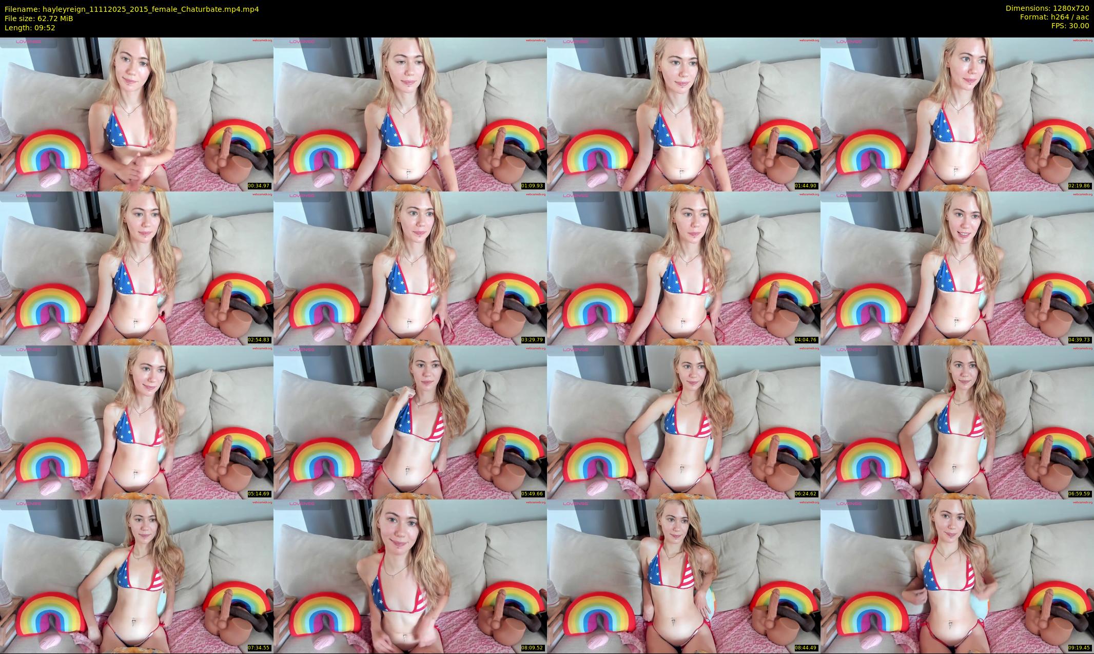 hayleyreign — 10 minute Chaturbate female cam show recording, 720p, Nov 11, 2025