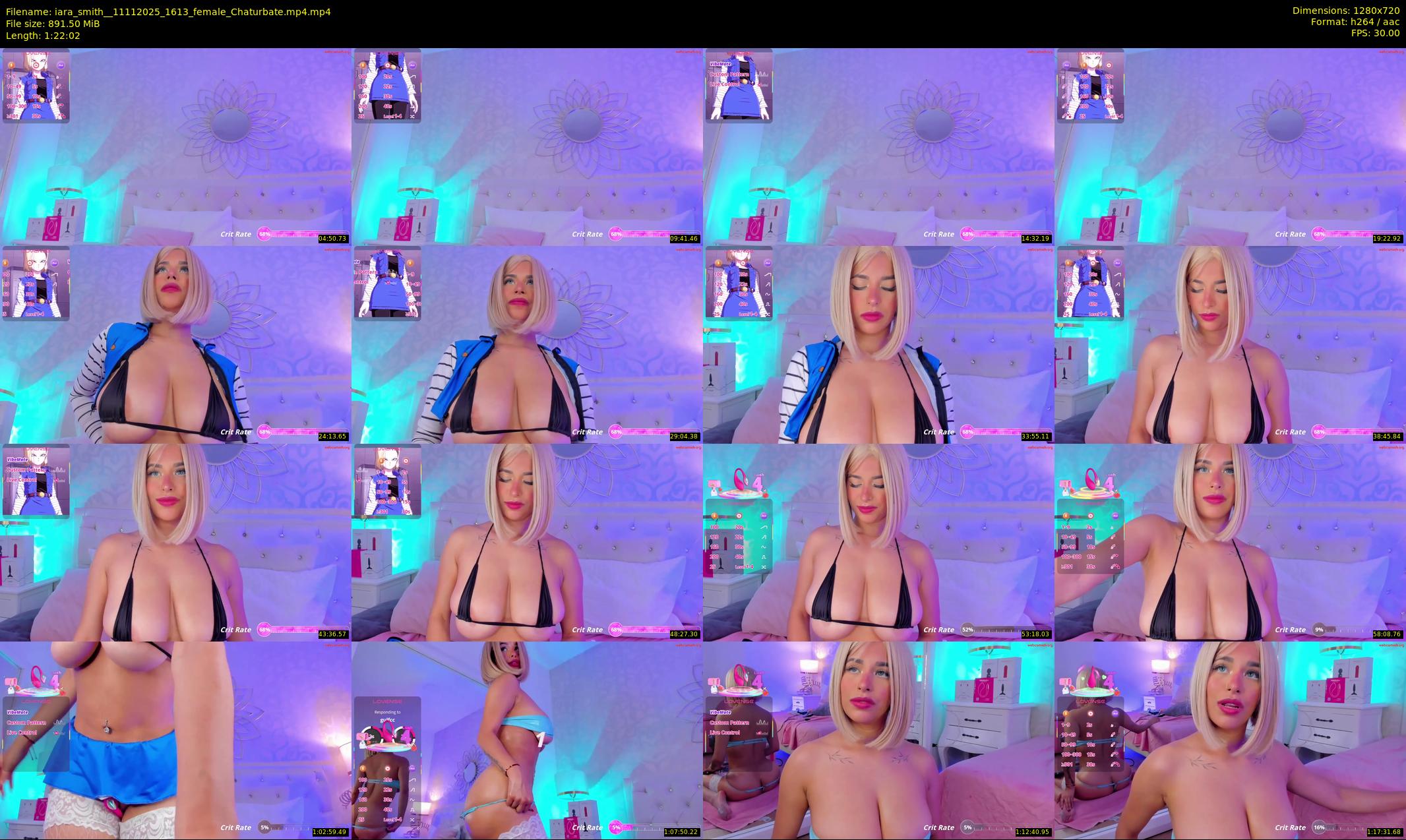 iara_smith_ — 83 minute Chaturbate female cam show recording, 720p, Nov 11, 2025