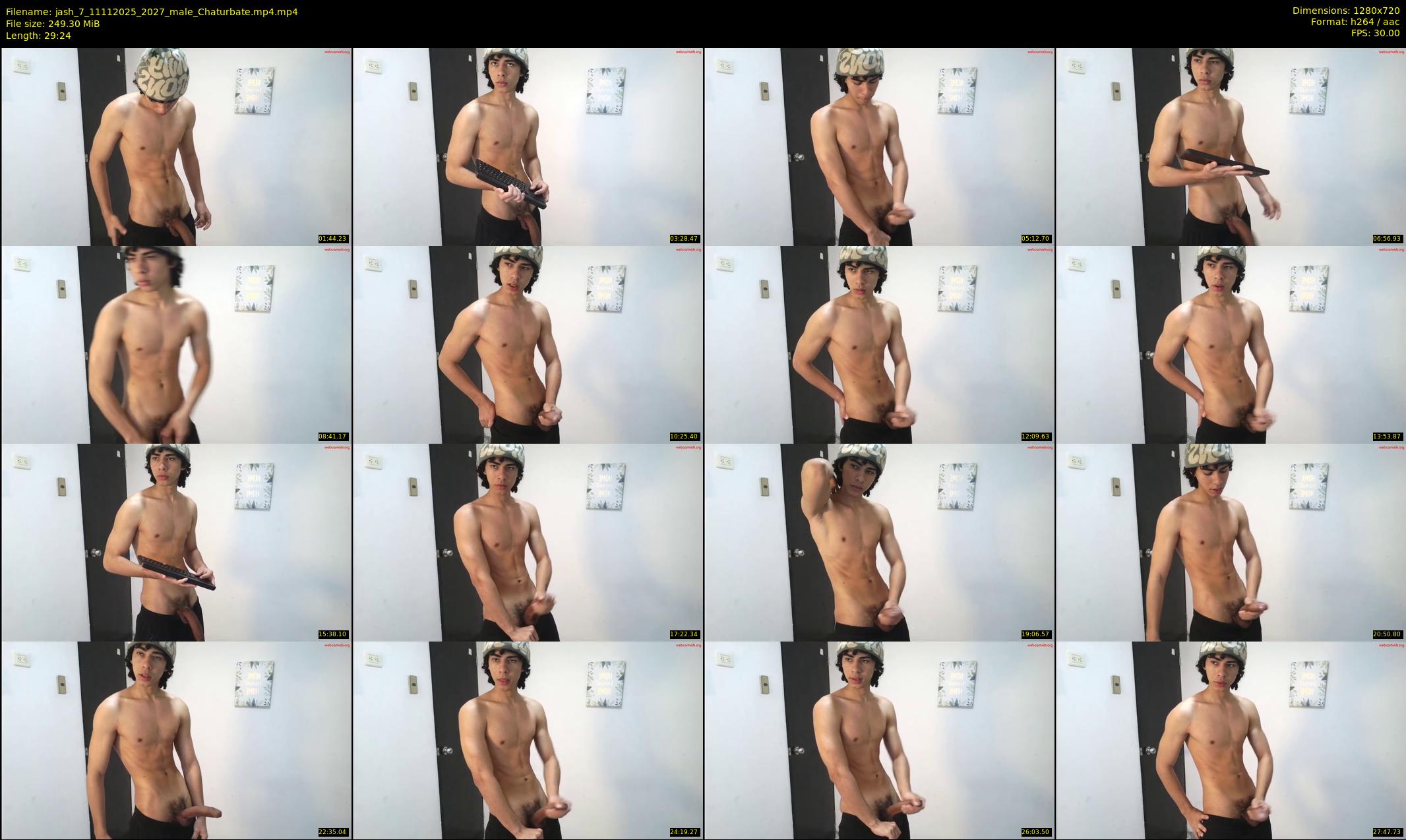 jash_7 — 30 minute Chaturbate male cam show recording, 720p, Nov 11, 2025
