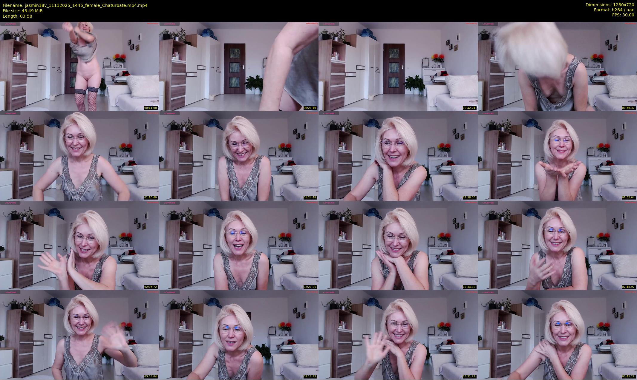 jasmin18v — 4 minute Chaturbate female cam show recording, 720p, Nov 11, 2025
