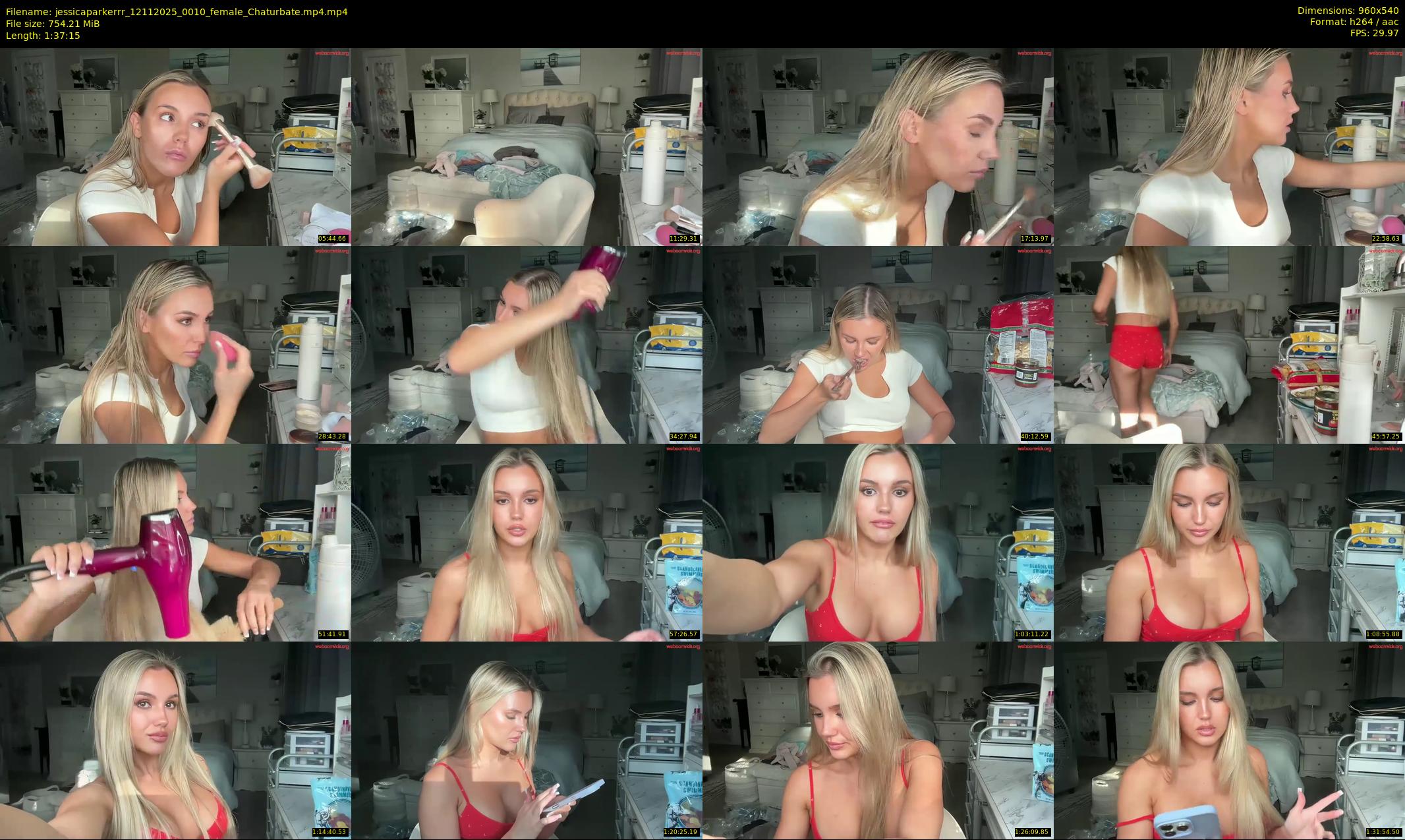 jessicaparkerrr — 98 minute Chaturbate female cam show recording, 480p, Nov 12, 2025