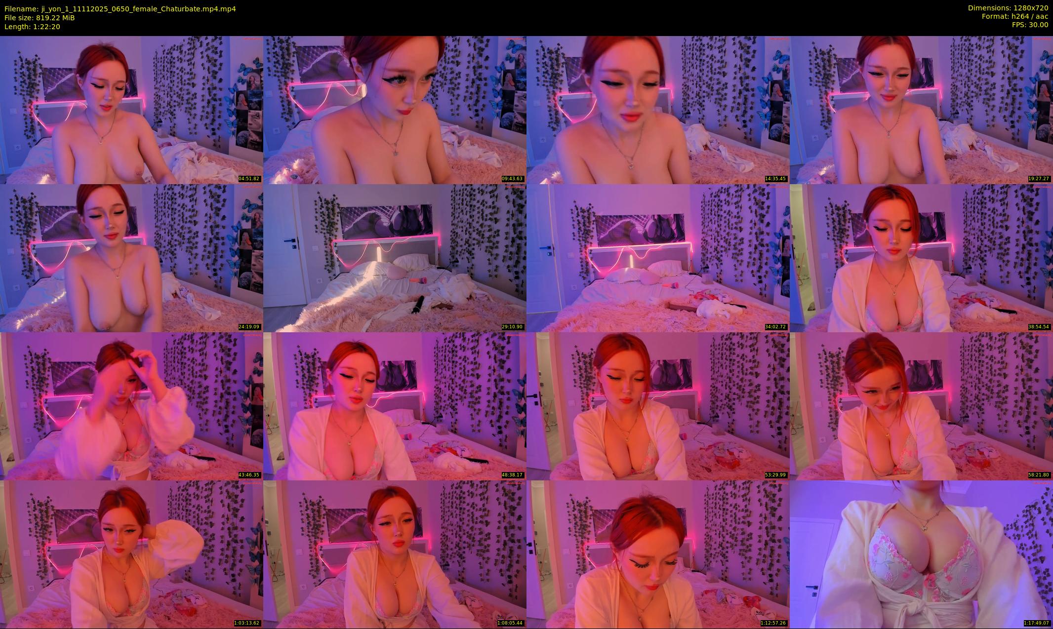 ji_yon_1 — 83 minute Chaturbate female cam show recording, 720p, Nov 11, 2025