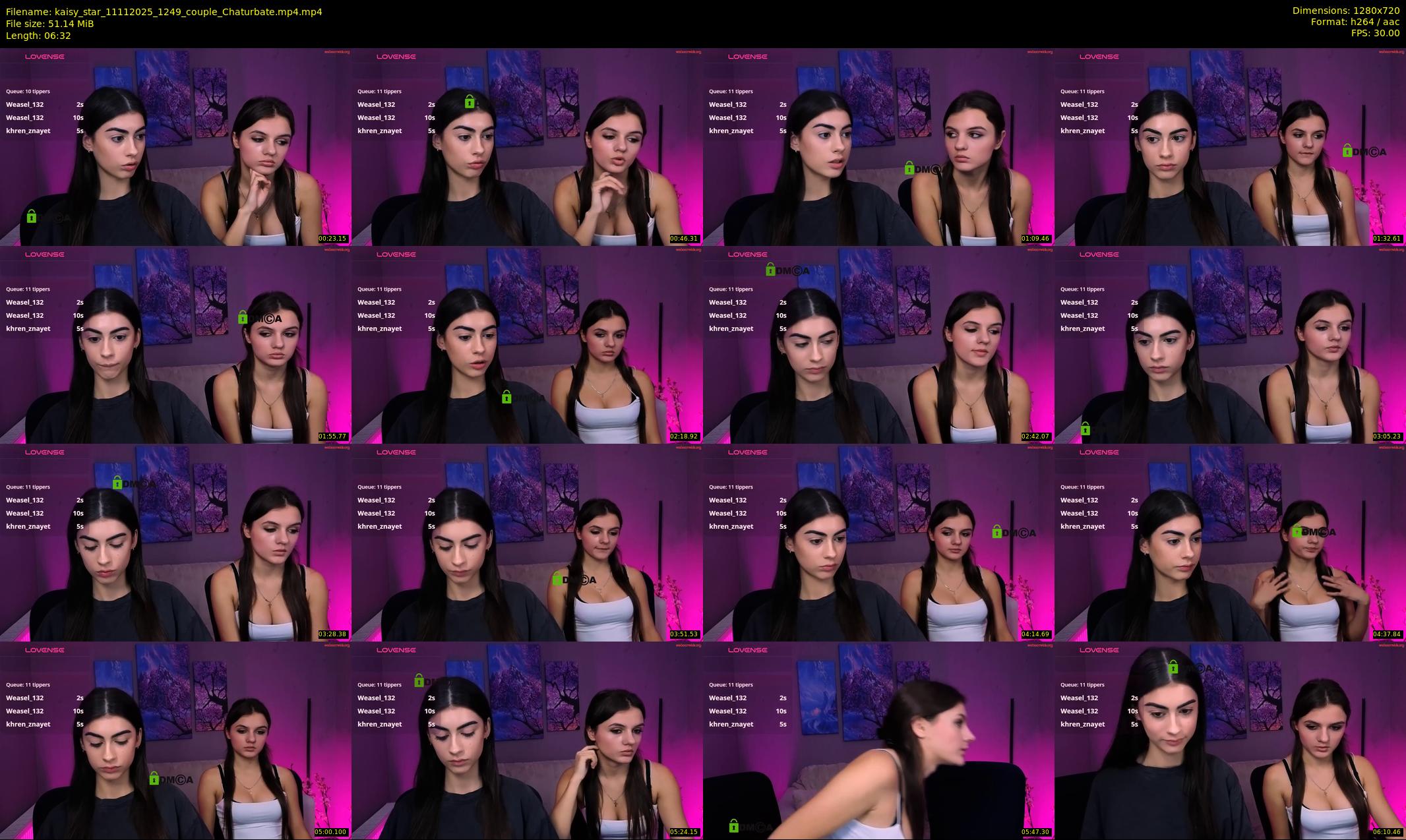 kaisy_star — 7 minute Chaturbate female cam show recording, 720p, Nov 11, 2025