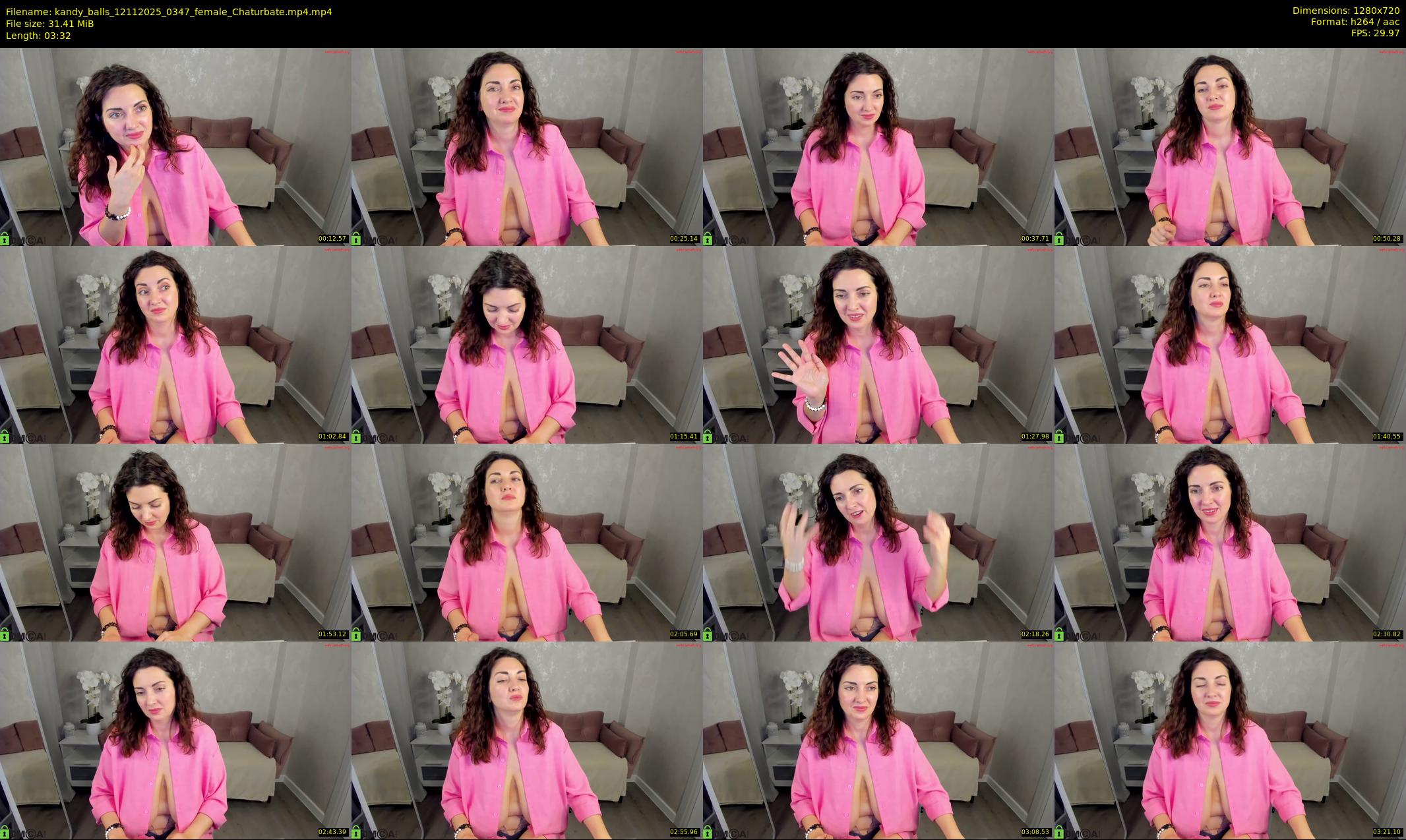 kandy_balls — 4 minute Chaturbate female cam show recording, 720p, Nov 12, 2025