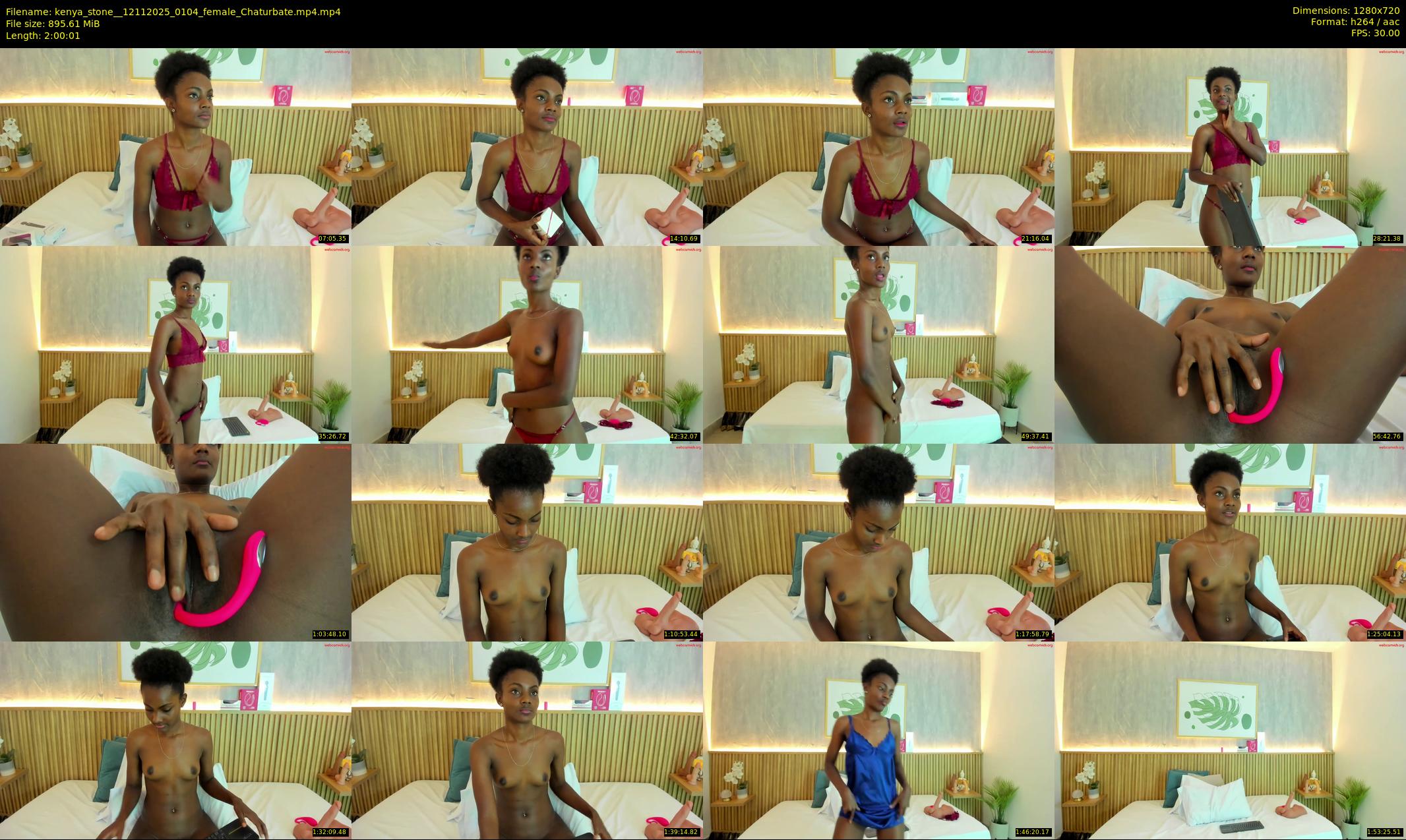 kenya_stone_ — 121 minute Chaturbate female cam show recording, 720p, Nov 12, 2025