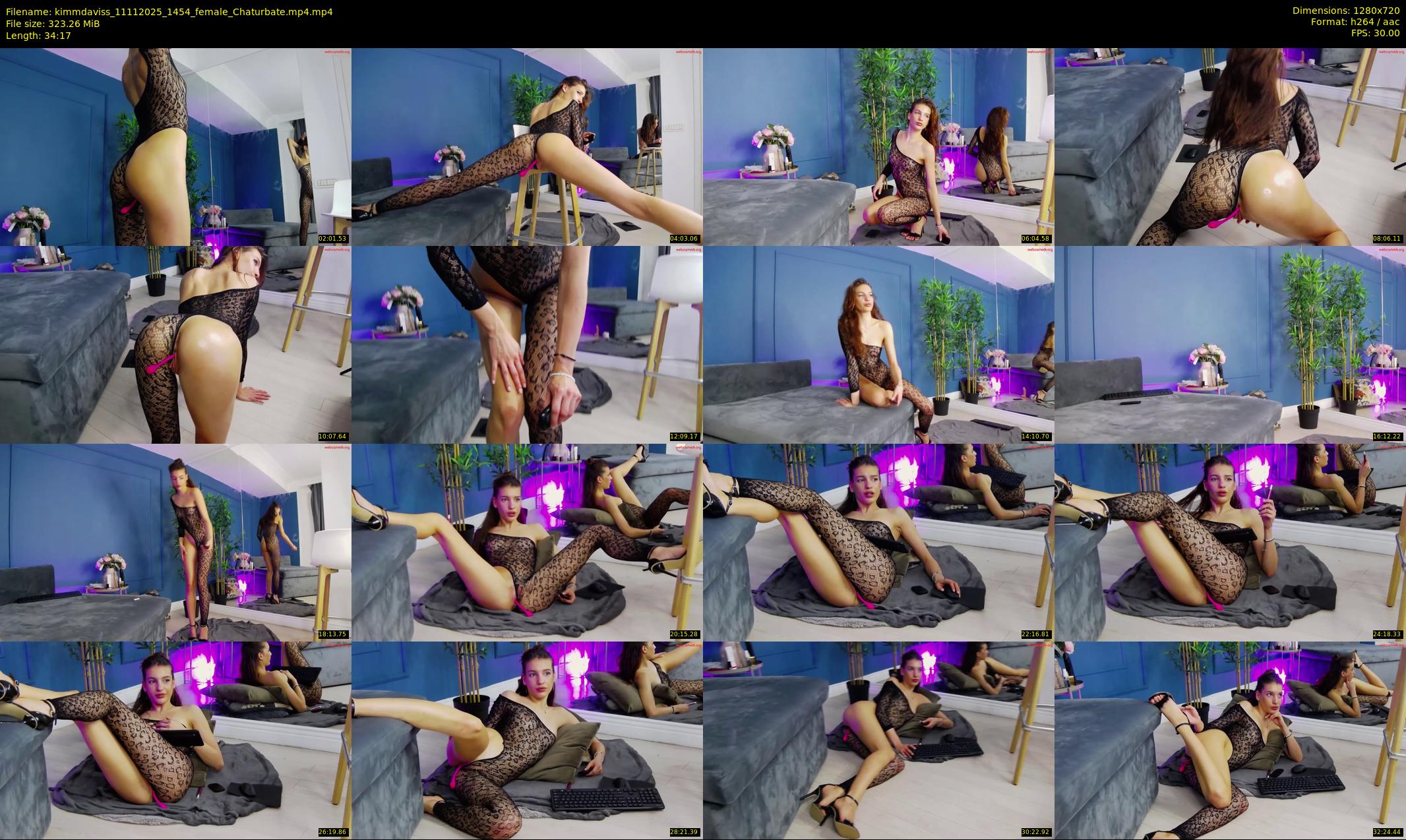 kimmdaviss — 35 minute Chaturbate female cam show recording, 720p, Nov 11, 2025