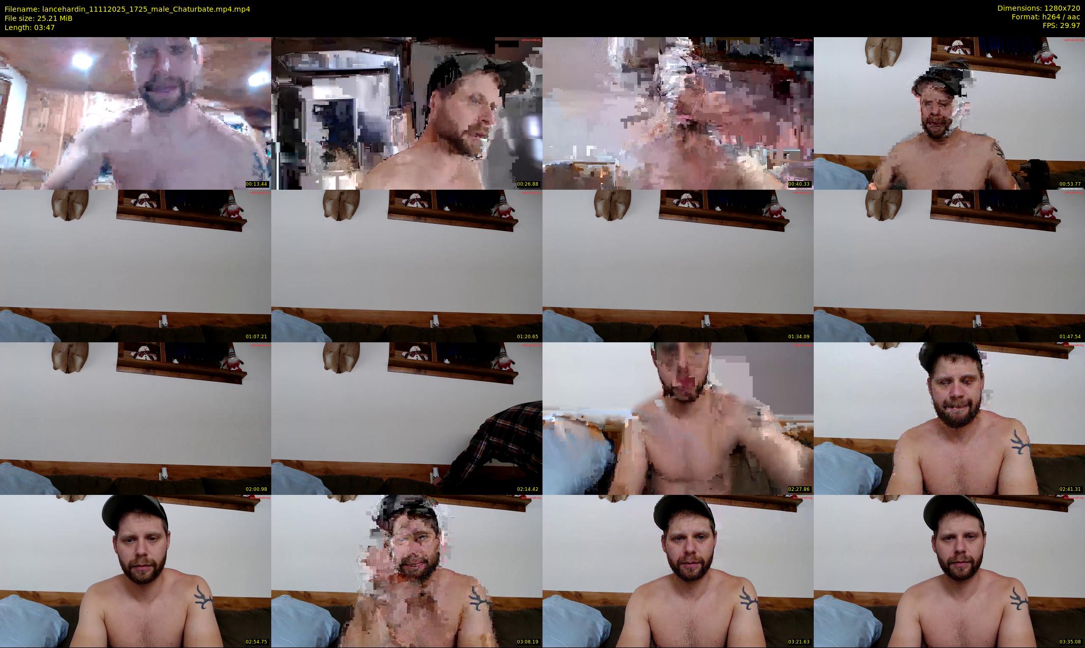 lancehardin — 4 minute Chaturbate male cam show recording, 720p, Nov 11, 2025