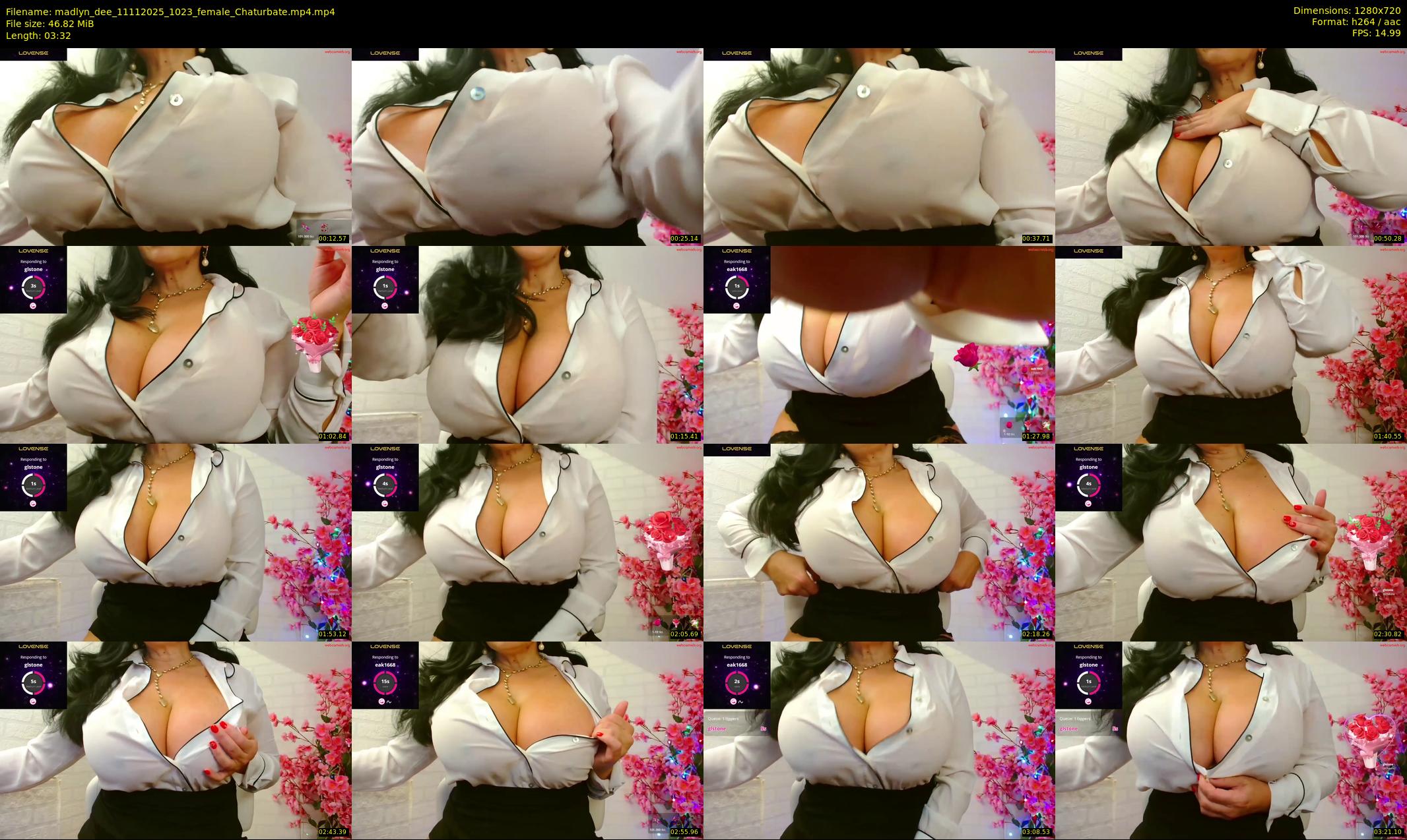 madlyn_dee — 4 minute Chaturbate female cam show recording, 720p, Nov 11, 2025