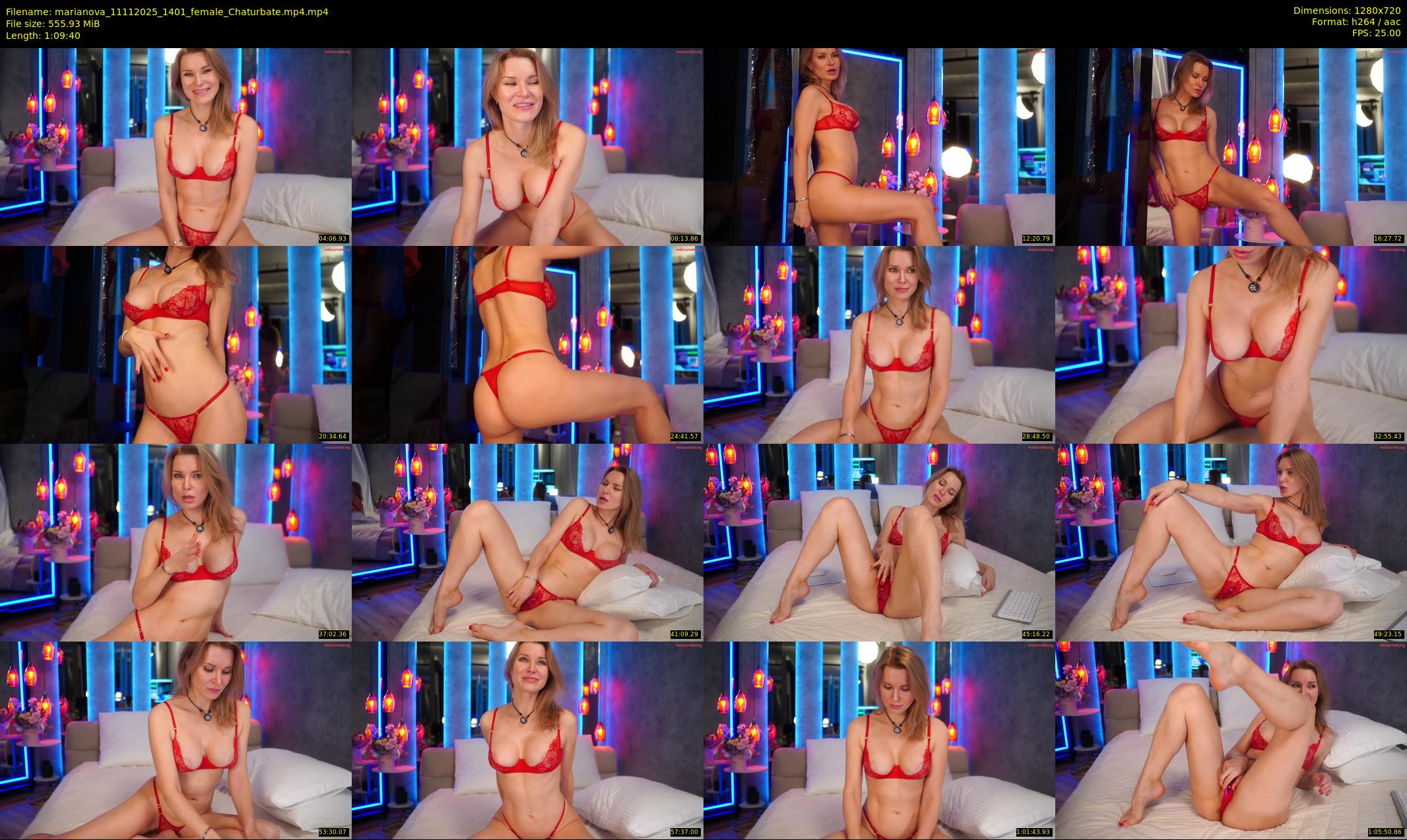 marianova — 70 minute Chaturbate female cam show recording, 720p, Nov 11, 2025
