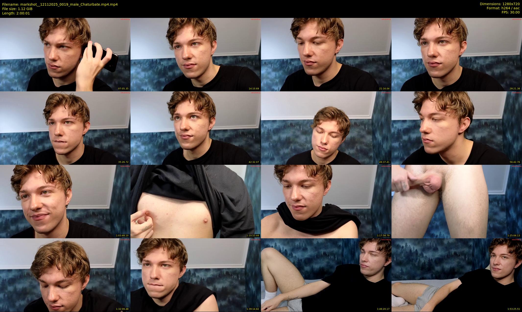 markshot_ — 121 minute Chaturbate male cam show recording, 720p, Nov 12, 2025