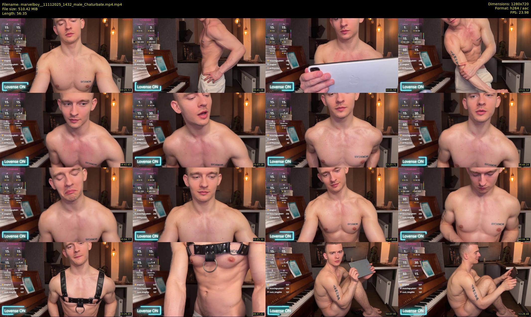 marvelboy_ — 57 minute Chaturbate male cam show recording, 720p, Nov 11, 2025