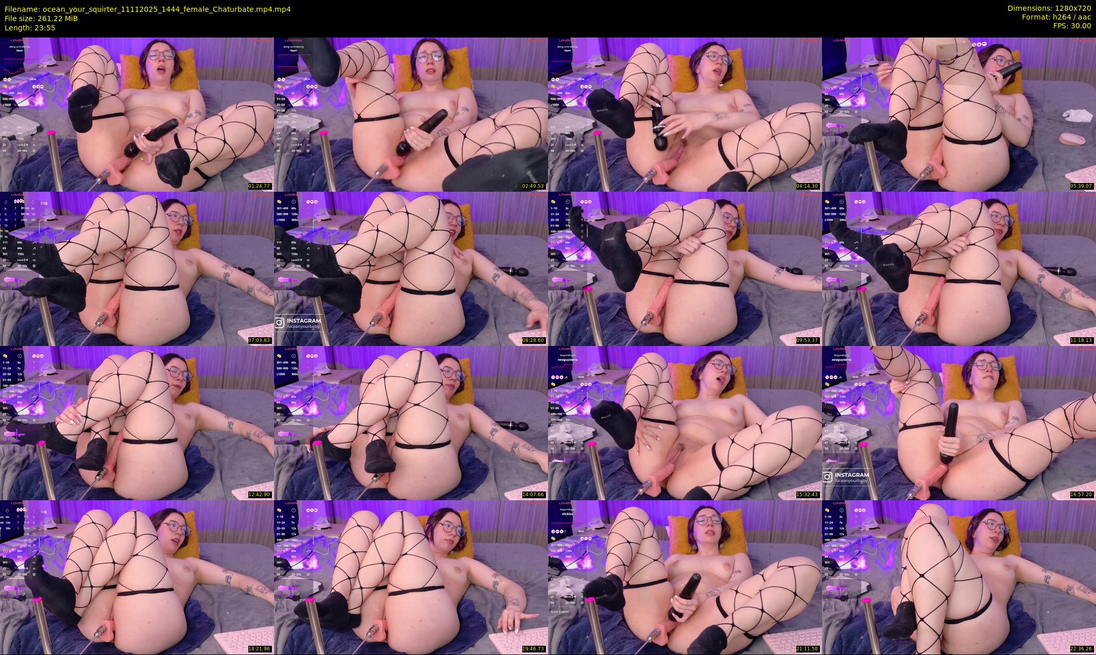 ocean_your_squirter — 24 minute Chaturbate female cam show recording, 720p, Nov 11, 2025